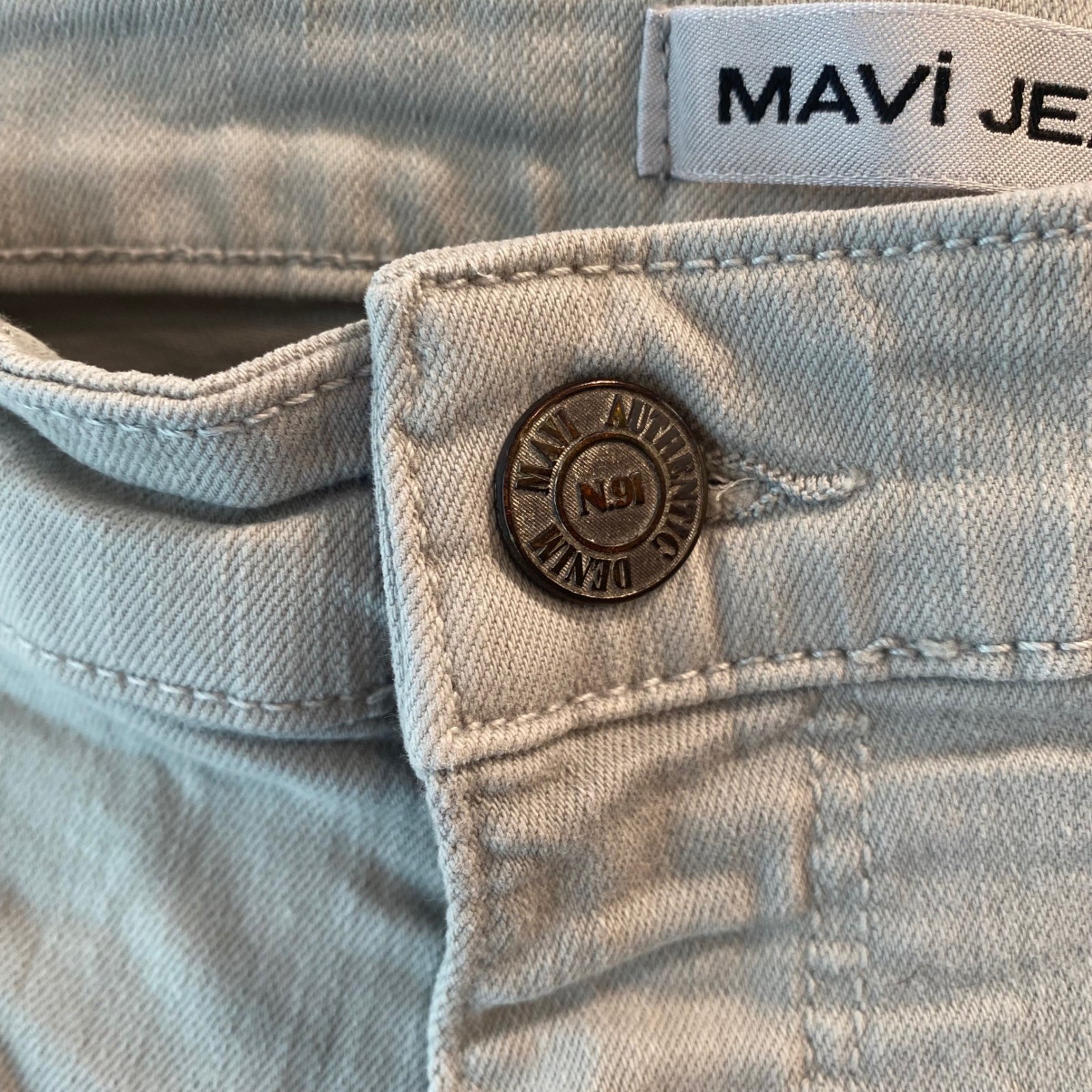 Mavi Jeans Men 40/30 Grey Zach Straight Leg Stretch Cotton Pants Casual Classic