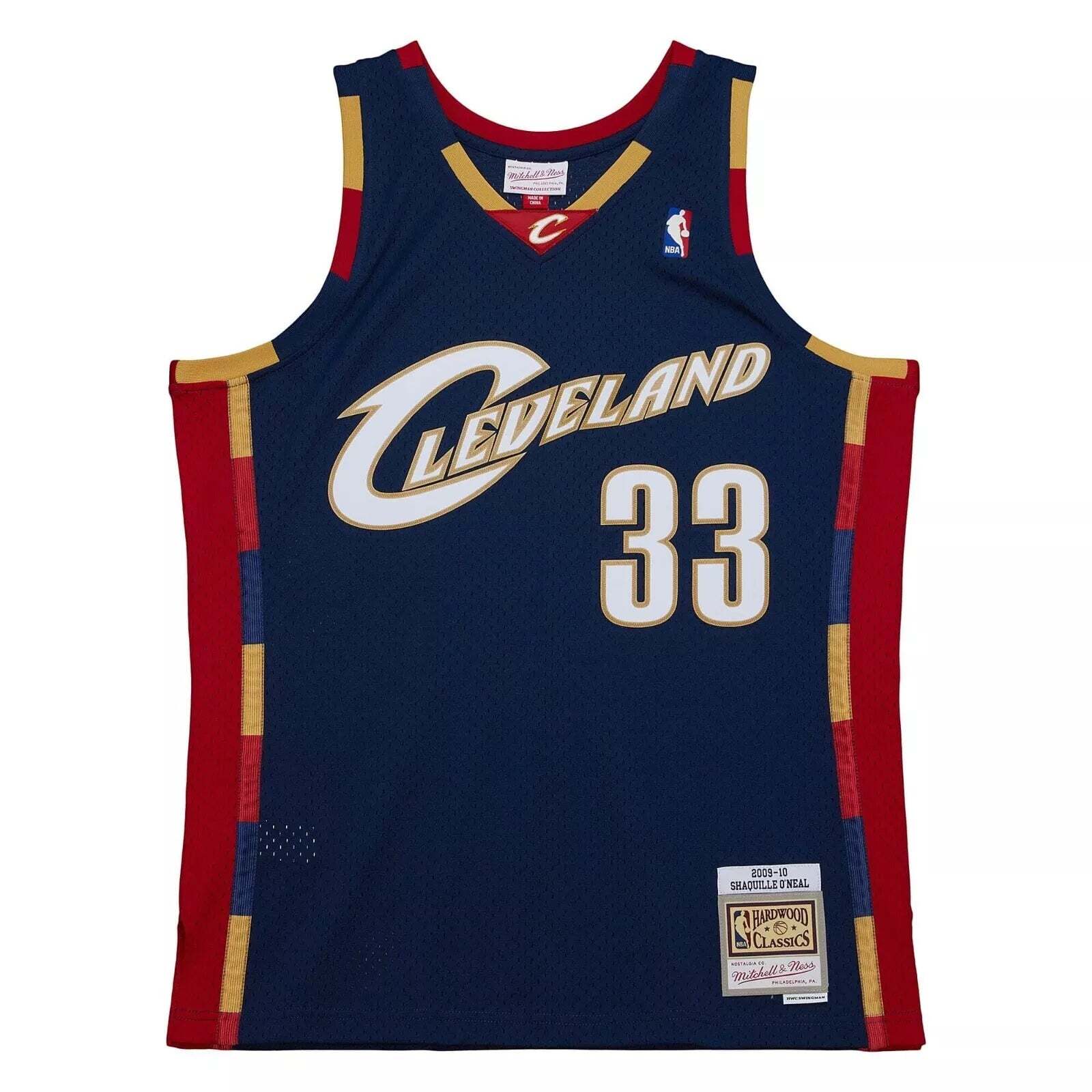 MENS MITCHELL & NESS NBA ALTERNATE JERSEY CAVALIERS 2009 SHAQUILLE O’NEAL