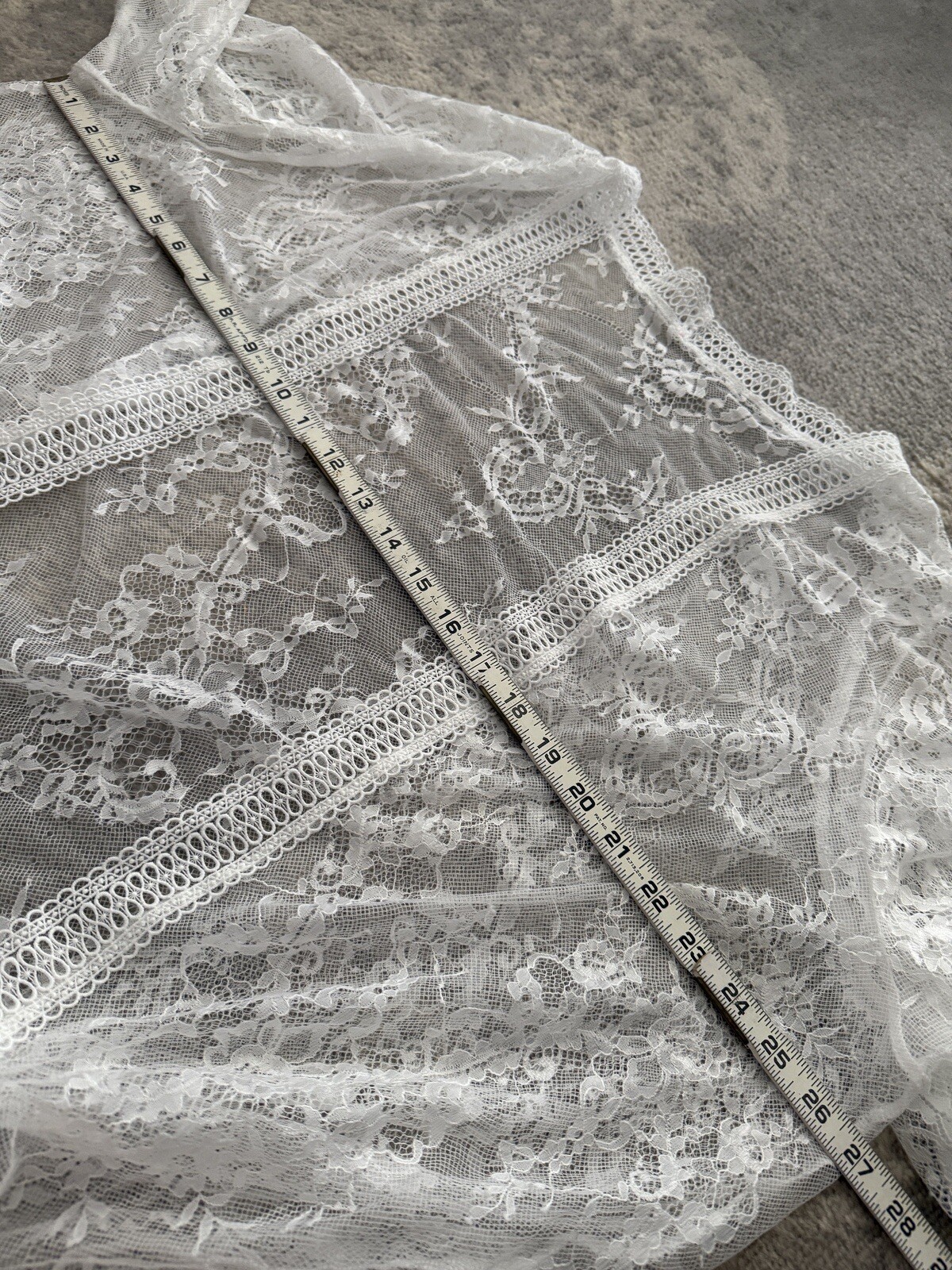 Boho Sheer Floral Lace Long Duster Kimono Cardigan Festival Bohemian White 3X