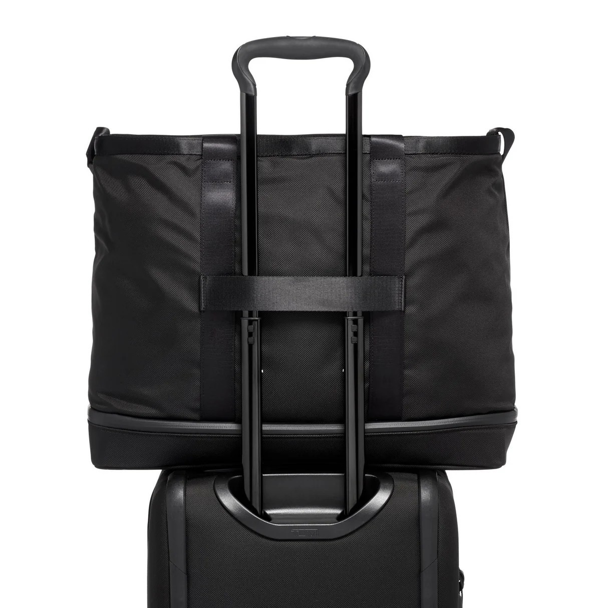 🎒 NEW TUMI Alpha 3 Carryall Tote Black 2203152 FXT Ballistic Nylon Business