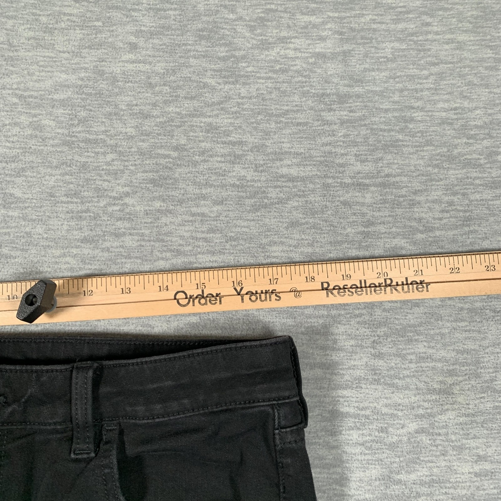 American Eagle Outfitters Jegging Jeans Womens 16 Black Super Hi-Rise Dream Jean