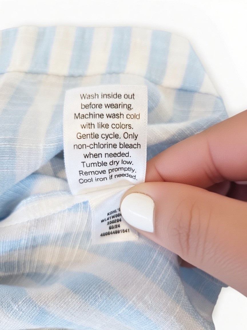 Lauren Conrad blue and white button-down top SIZE SMALL