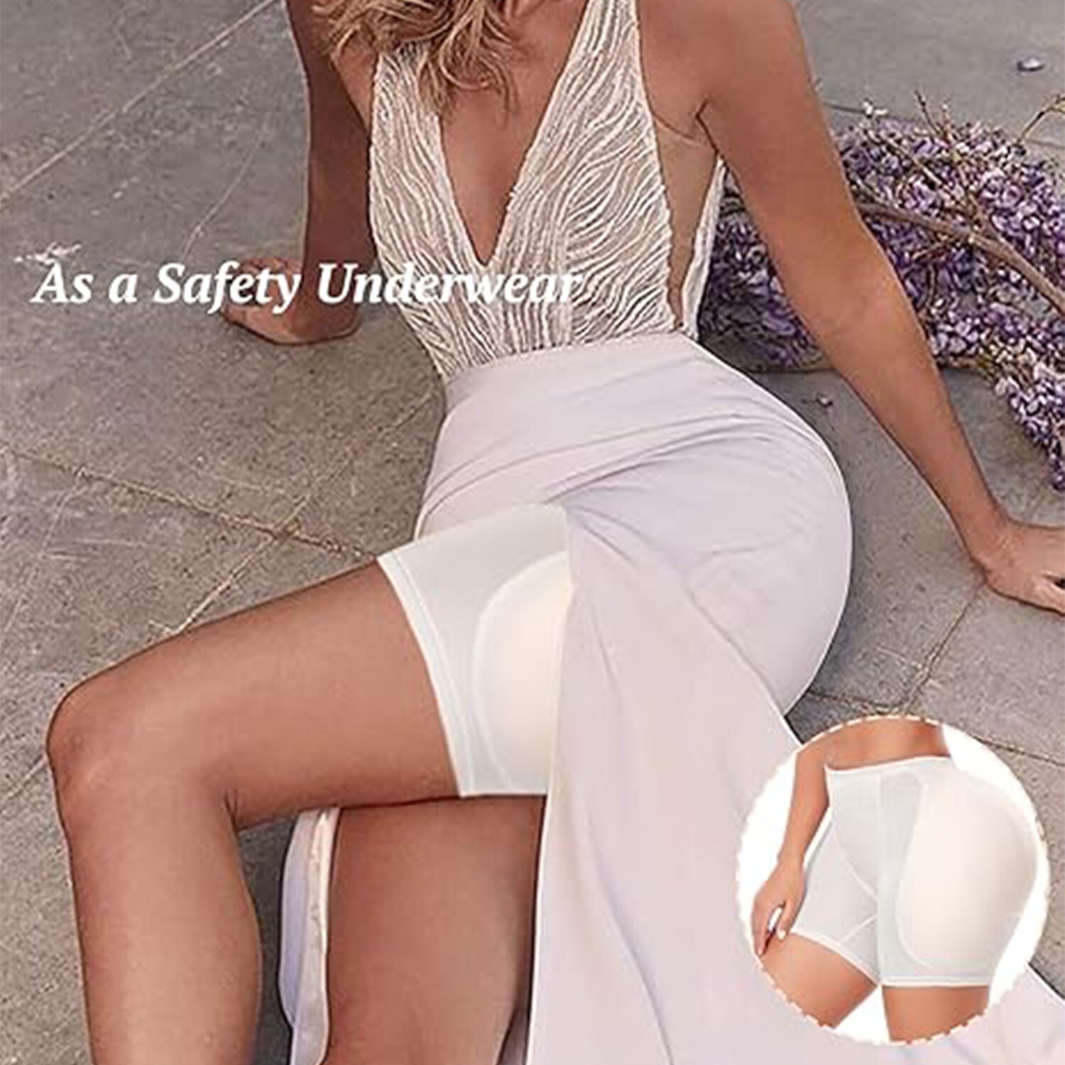 Women’s Butt and Hip Enhancer Shapewear Tummy Control Panty Padded Underwear