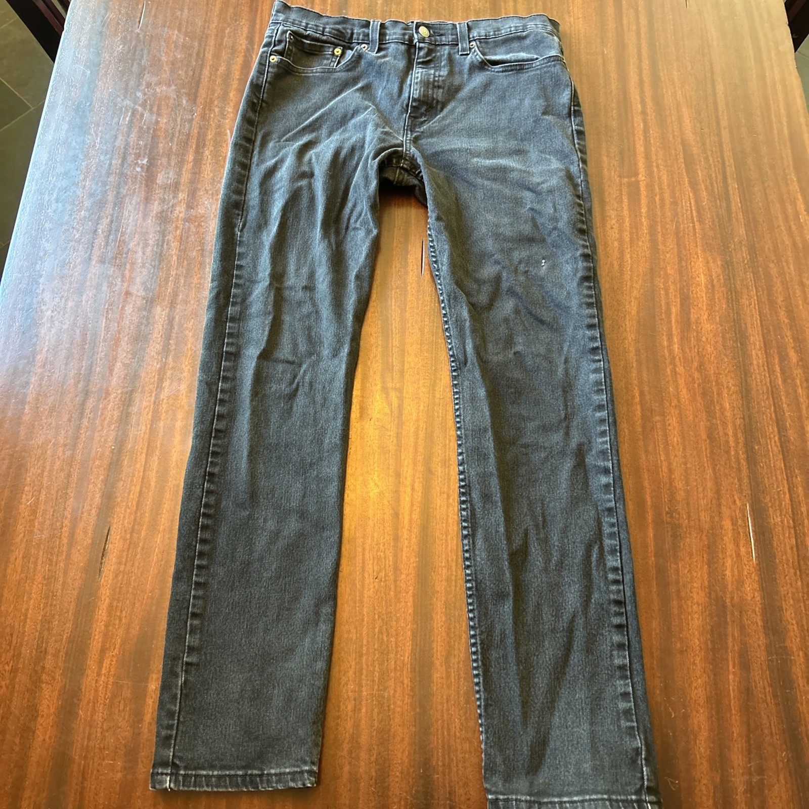 Levi’s Men’s Boys Jeans 33×32 Faded Black