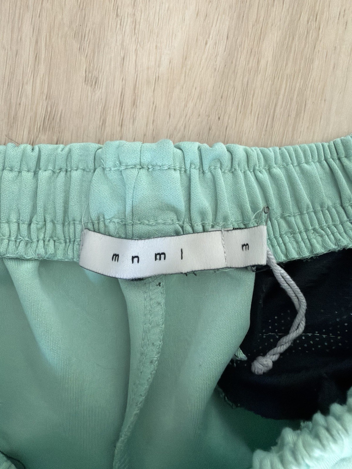 MNML Flare Sweatpants Tan Blue