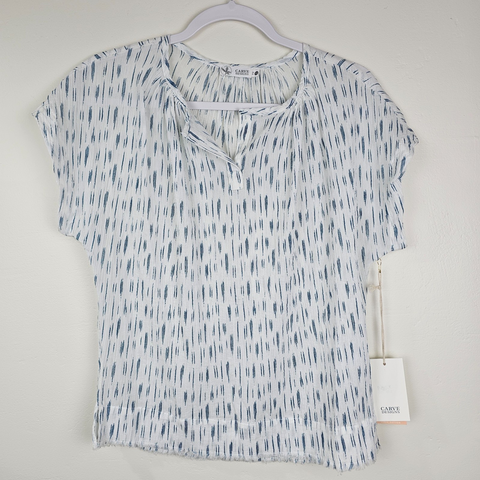 Carve Designs Woman’s Top 100% Organic Cotton Size XXS