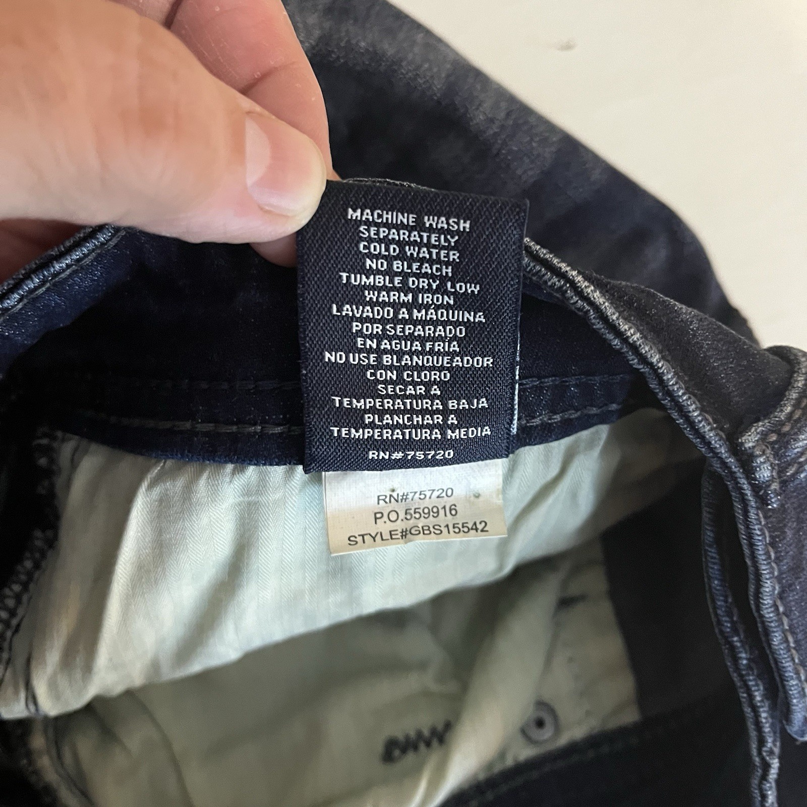 BKE Buckle Mens 30×30 Blue Jake Denim Jeans Pants Faded Stretch Whisker Marble