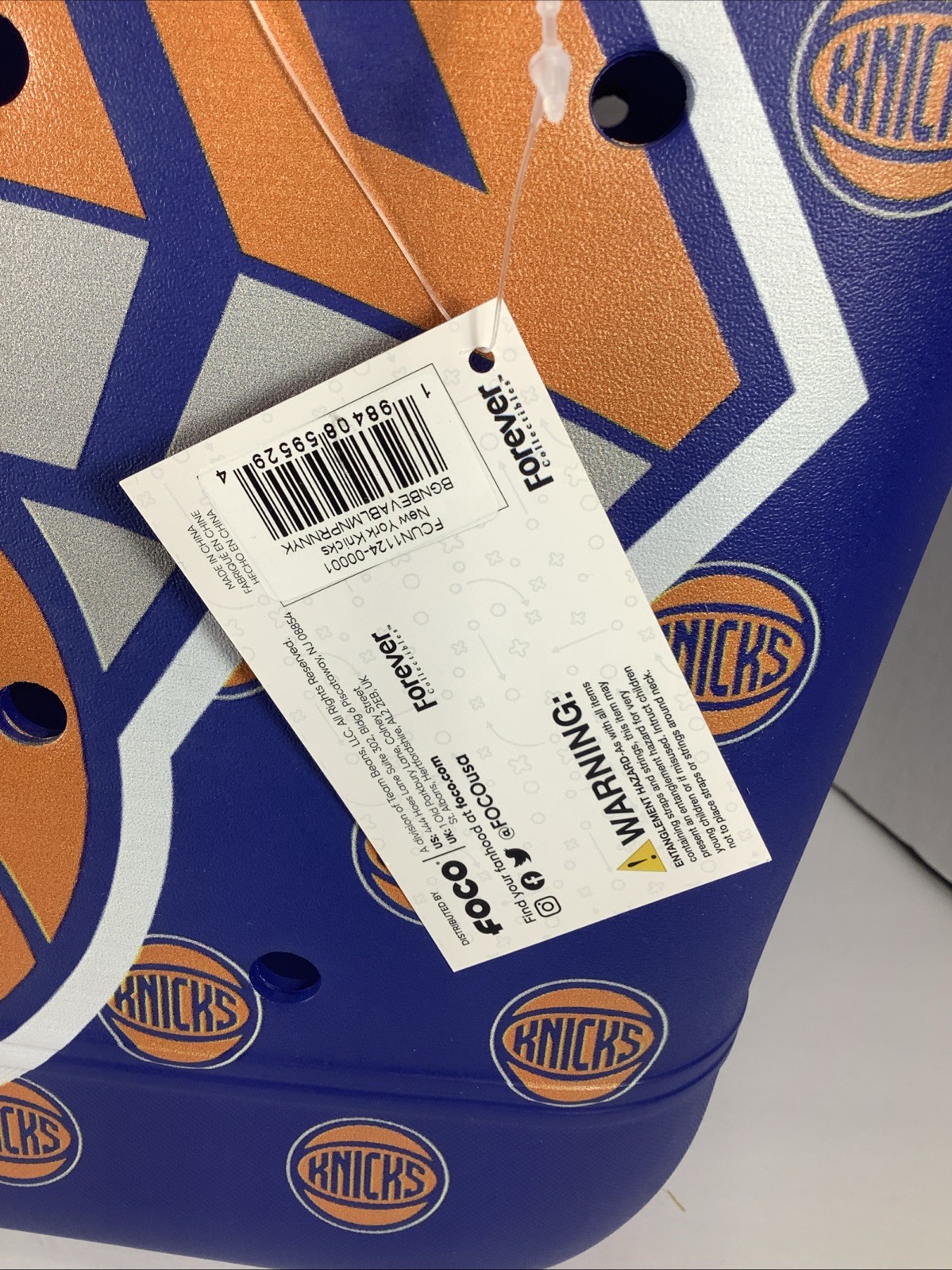 New York Knicks Basketball NBA Bogg Bag Limited XL Edition Tote~17.5”x12.5”x9.5”