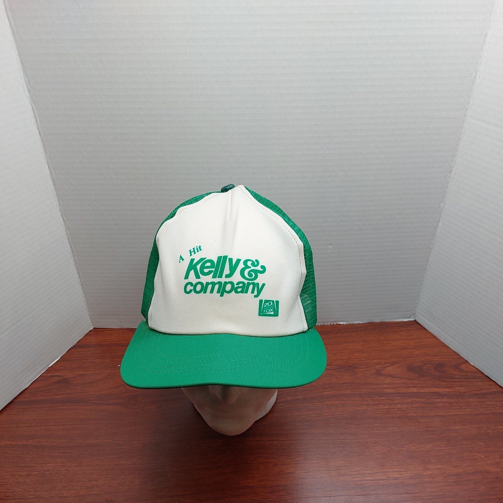 Vtg 80s Kelly & Company Morning Show Snap Back Trucker Hat Made In USA