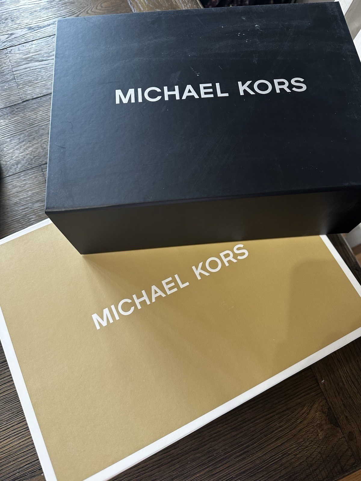 NWT Michael Kors Manhattan Medium Satchel Leather Optic White & Wallet Set