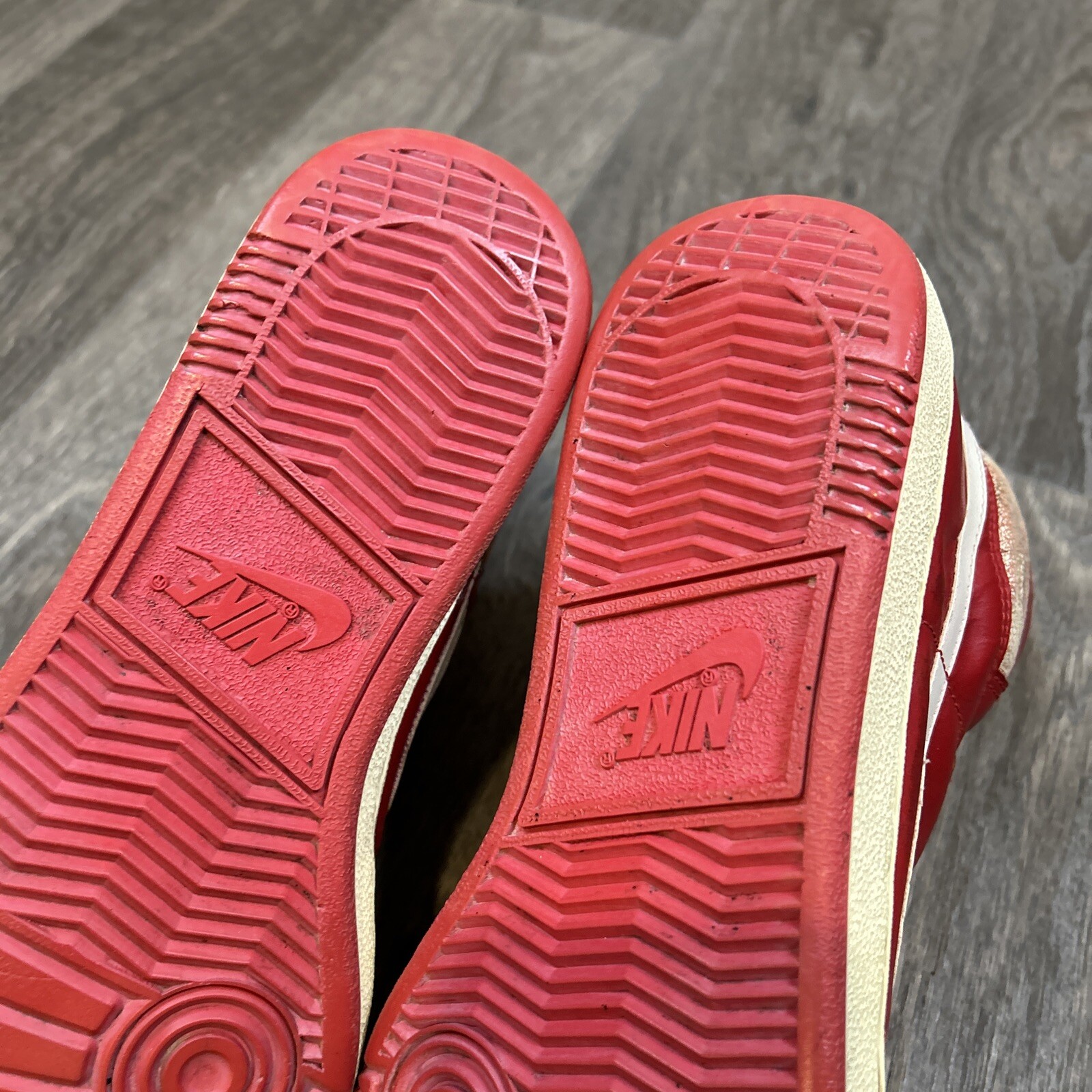 VTG Nike 1980’s Sales Sample Dynasty Red White Men’ US 9 1985 Original OG Shoes