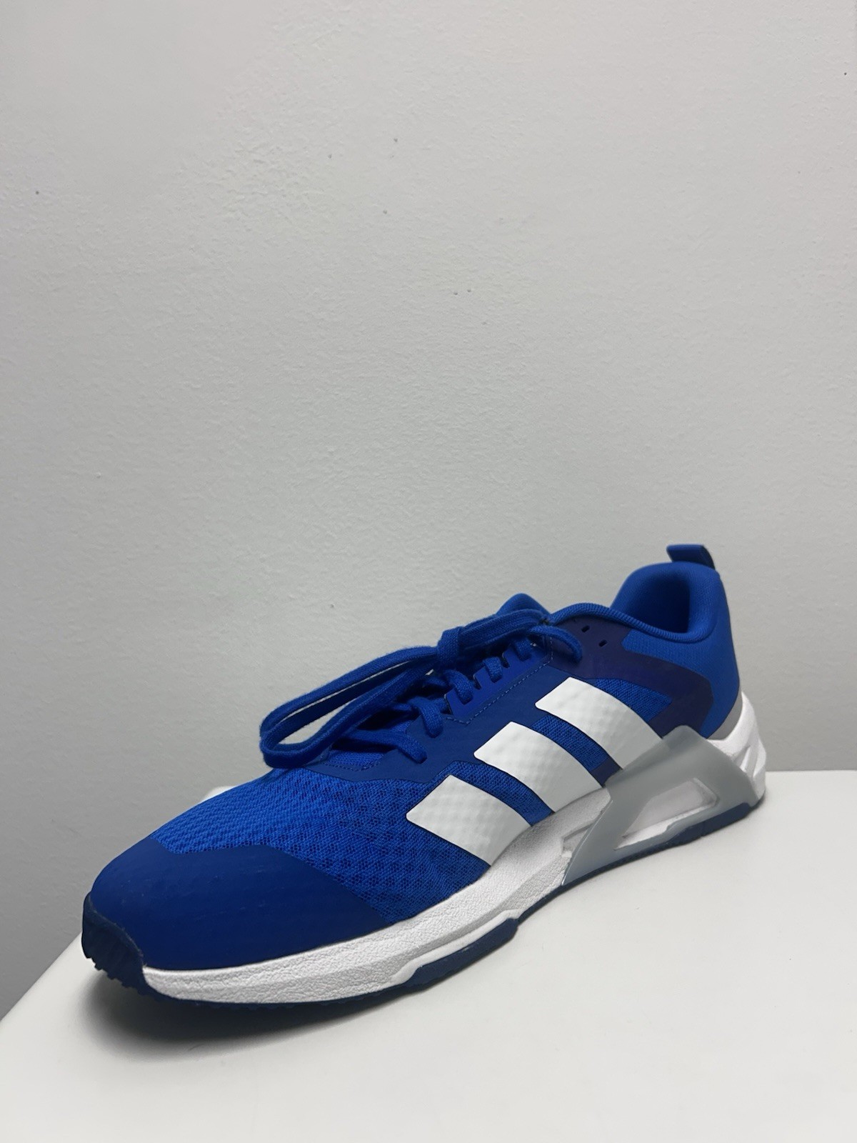 Size 16-Men’s Adidas Dropset Control Trainer Royal Blue White