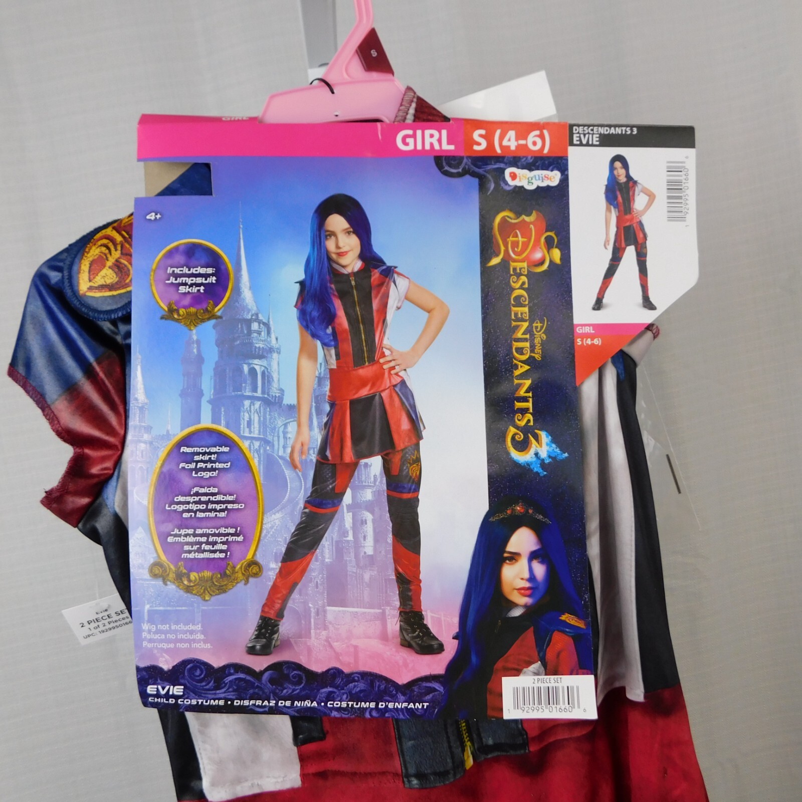 Disney Descendants 3 Kids Evie Halloween Costume Girls 4-6 Small