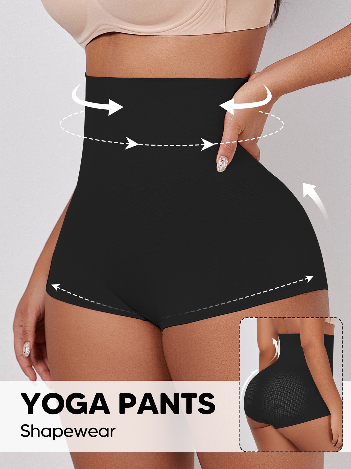 Women Tummy Control Shapewear High Waisted Body Shaper Shorts Slimming Panties
