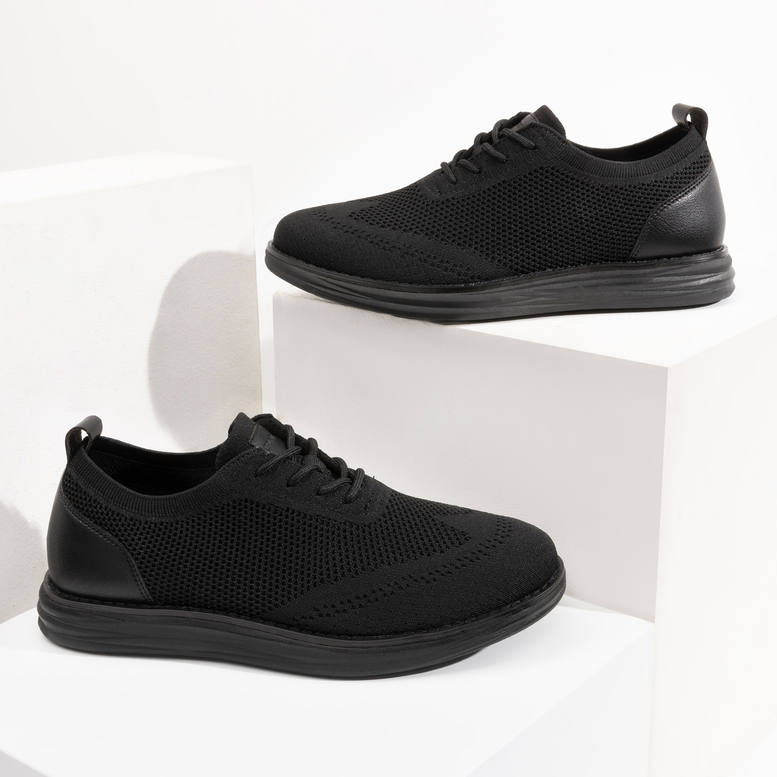 Bruno Marc Men’s Breeze Mesh Sneakers Oxfords Lace-Up Lightweight Casual Shoes