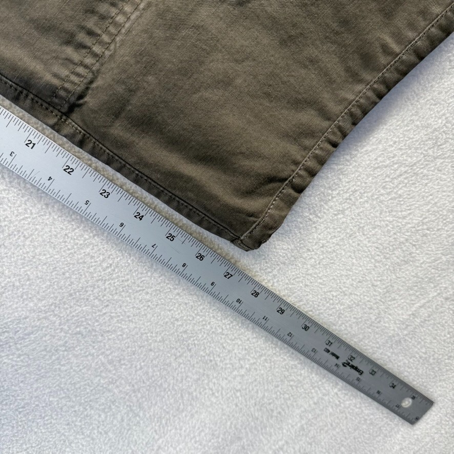 Madewell Pants Men’s 32×32 FITS 32×27 Brown Canvas Utility Double Knee Baggy NEW