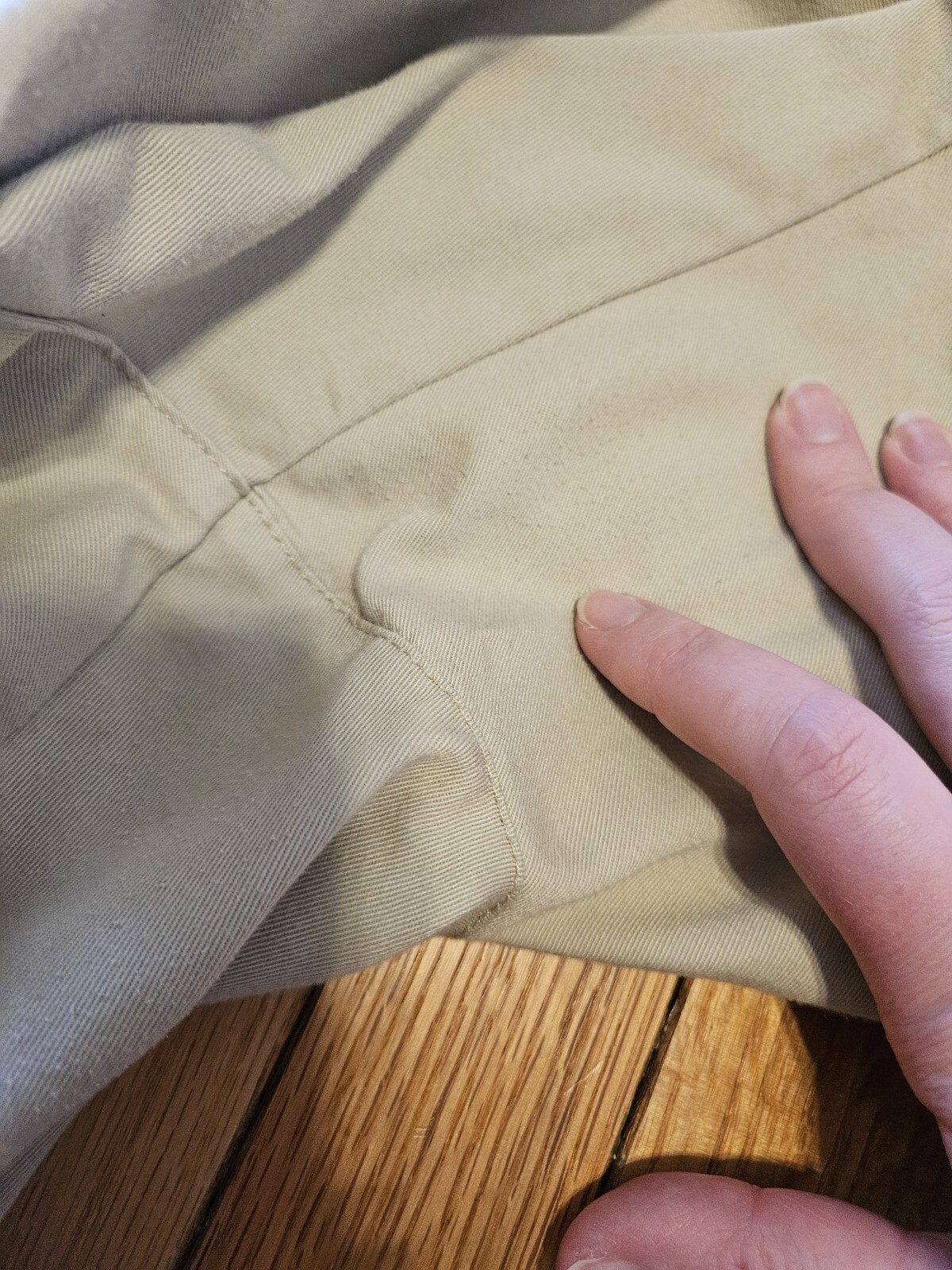 L.L. Bean 18 Reg Khaki Pants