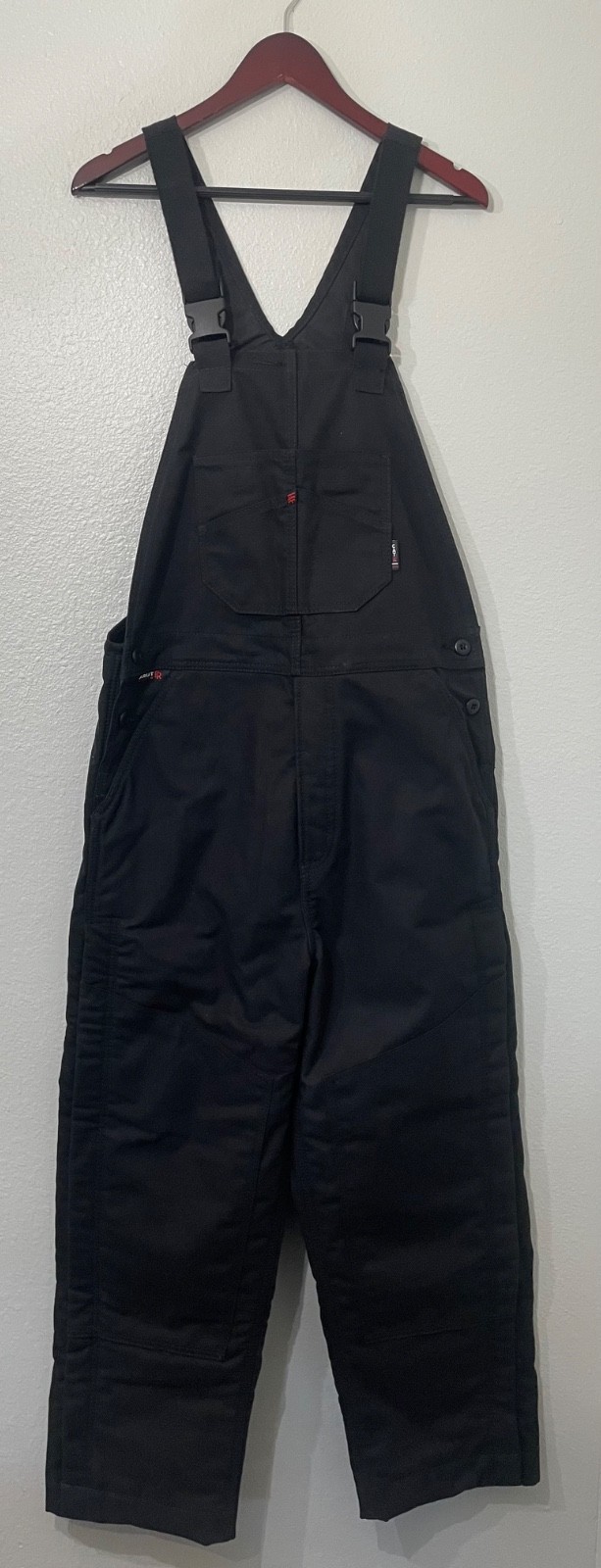**NEW** Ariat Work FR Insulated Black Canvas Bib Overalls