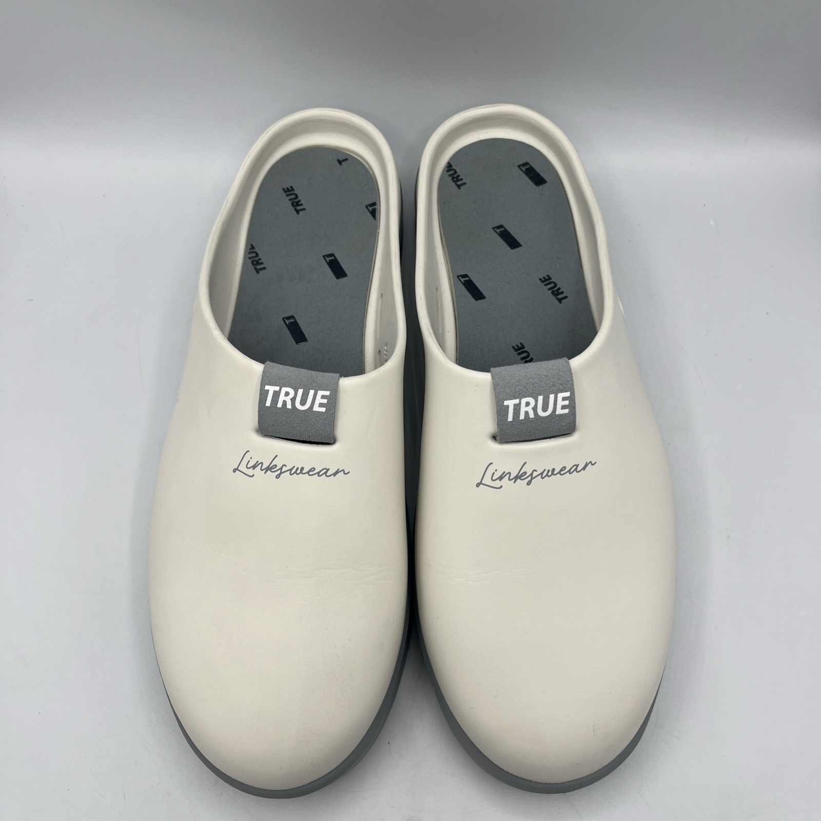 True Linkswear White FS Future Staples Golf Leisure Clog Slide Men’s Size 14