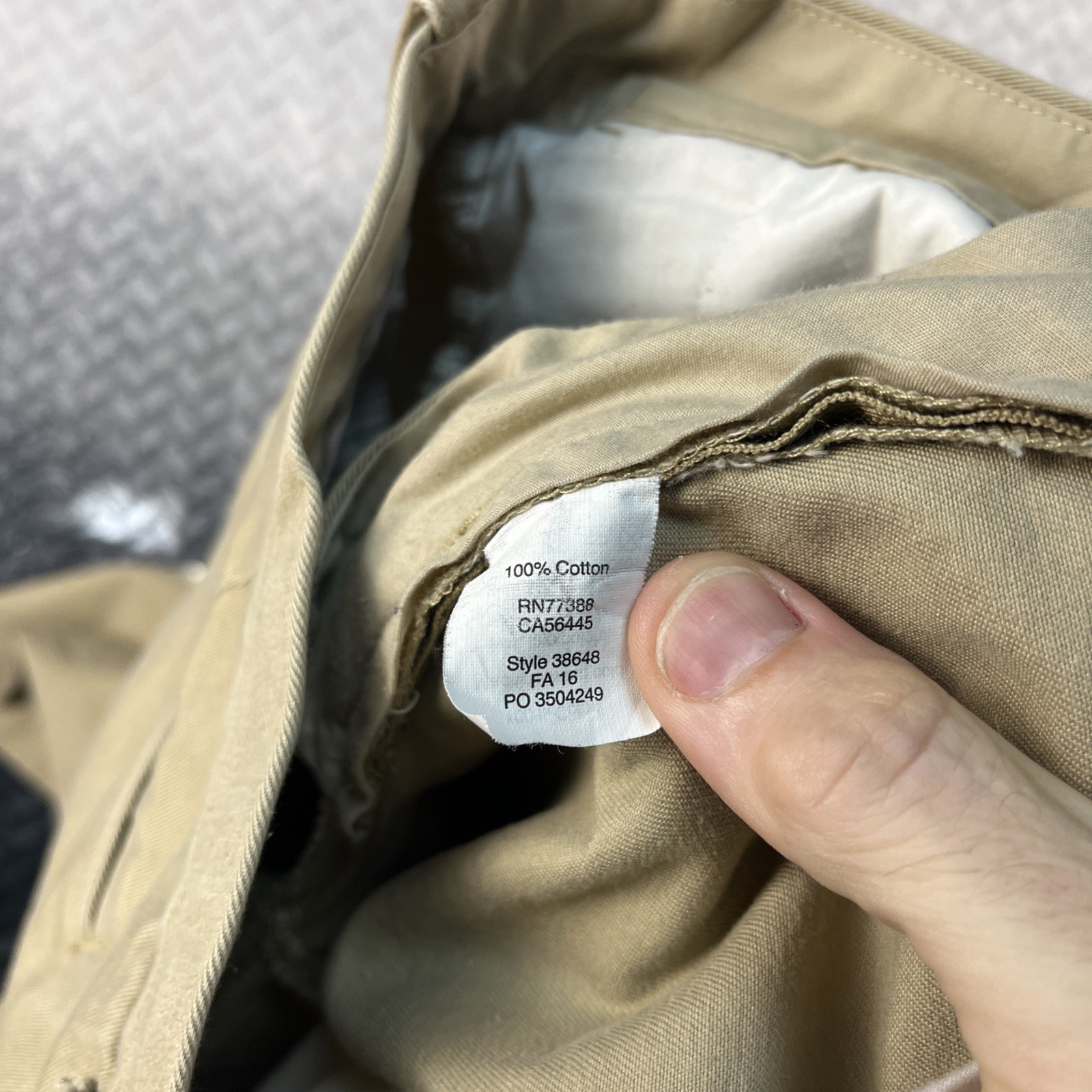 J Crew Pants Mens 33×32 Beige The Sutton Chino Casual Classic
