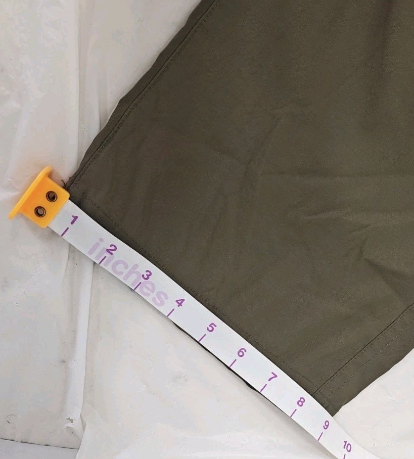 Orvis Trek Pants Mens 34×30 Green Stretch Nylon Water Repellent Hiking 1525905