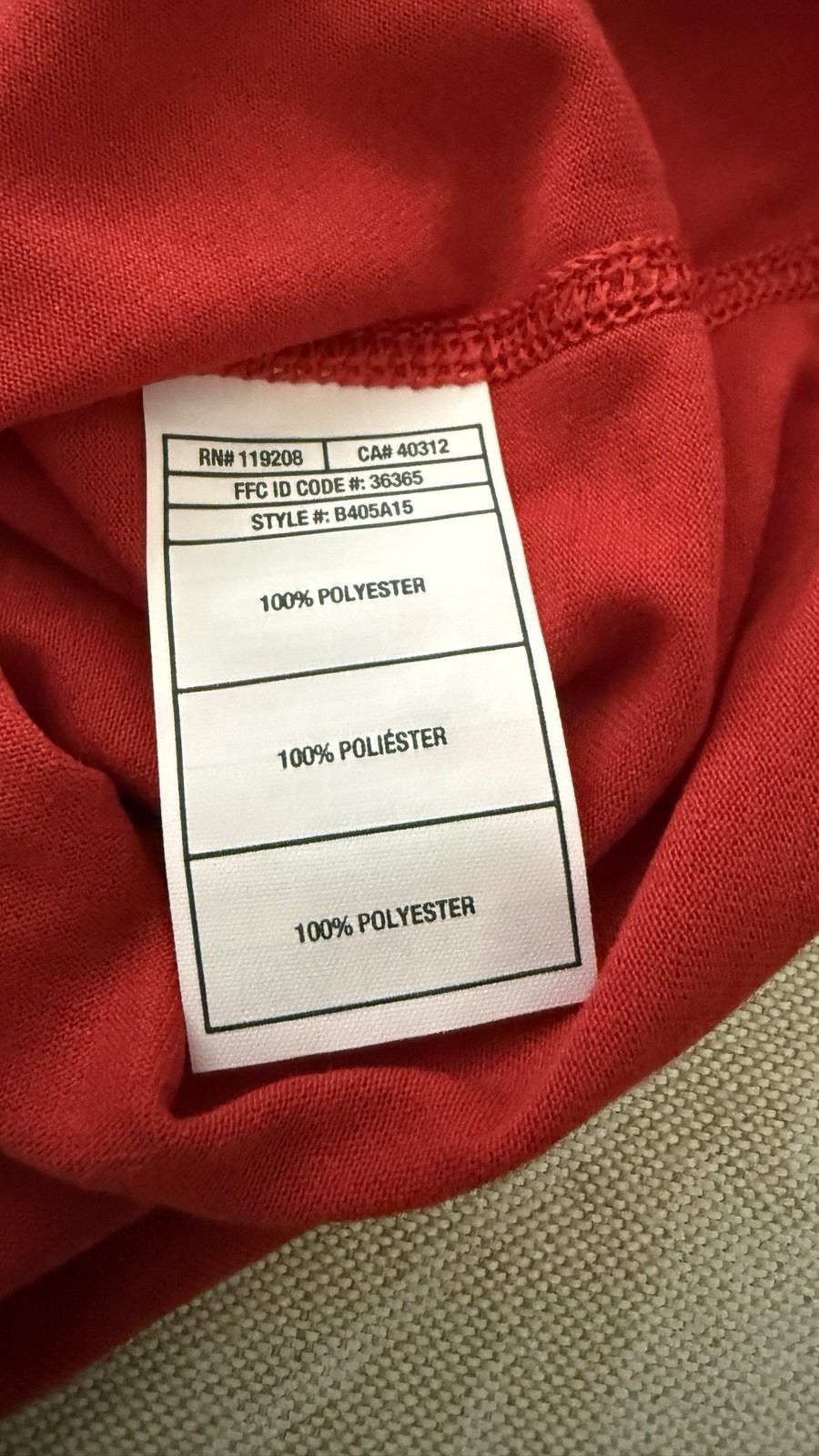 Adidas Men’s (Power Red) Ultimate Tee Climalite Performance T-Shirt NWT