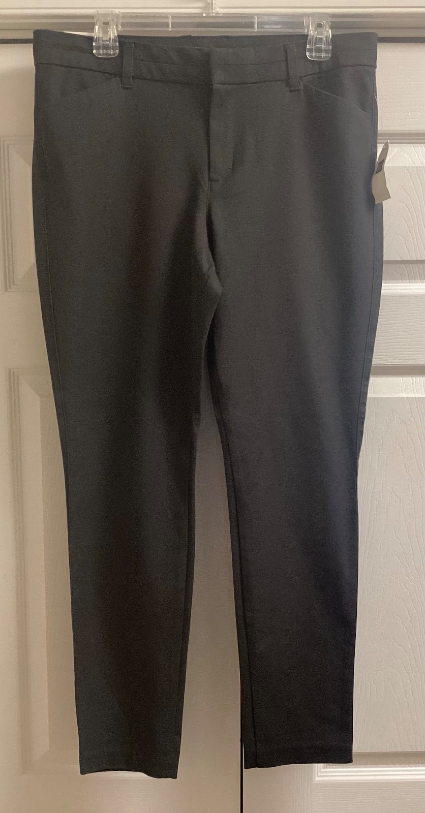 Gap Slim City Dark Gray Pants, 12, NWT, msrp $49.99 *SALE*