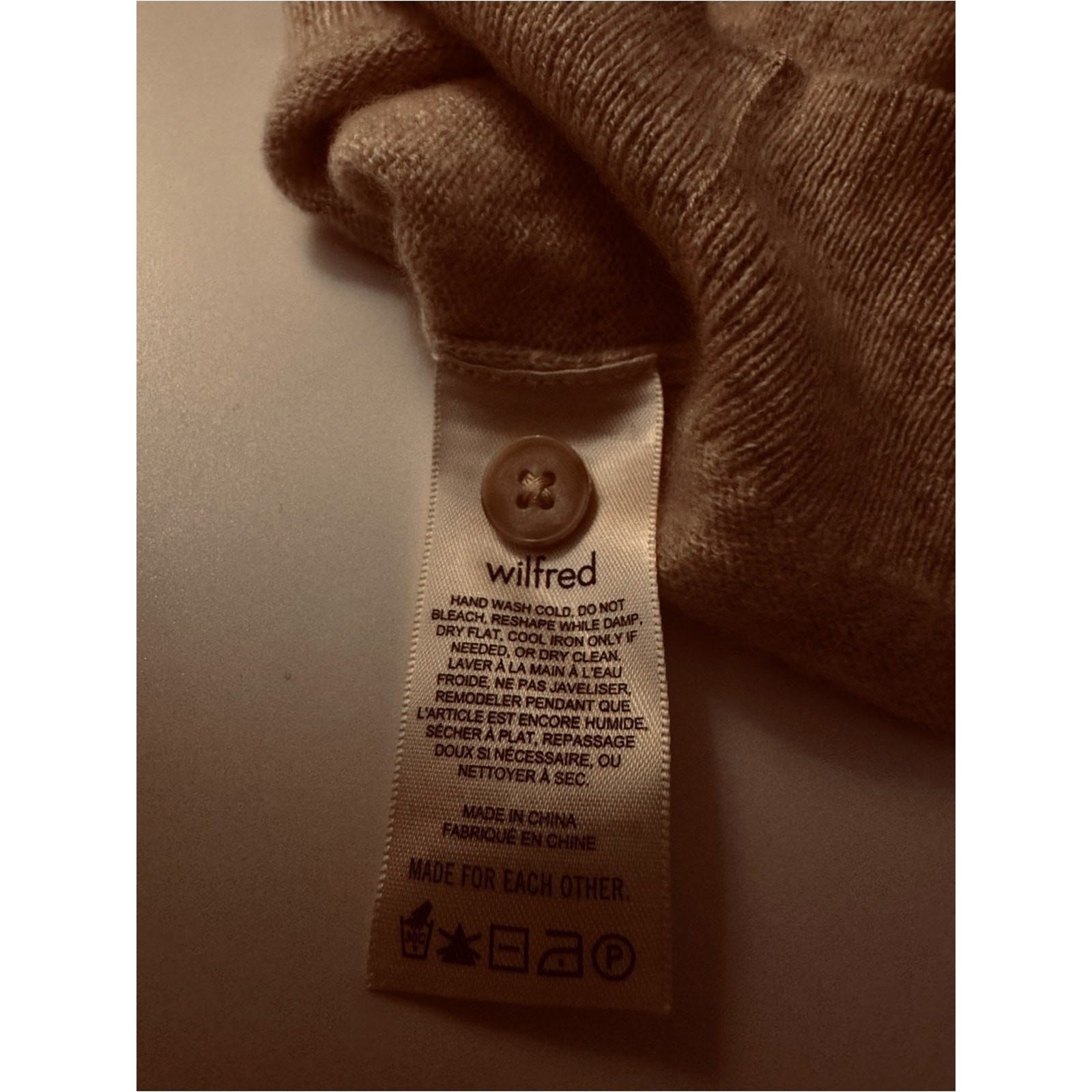 100% Cashmere • Wilfred • Oat Milk Heather • Coastal Quiet Luxury