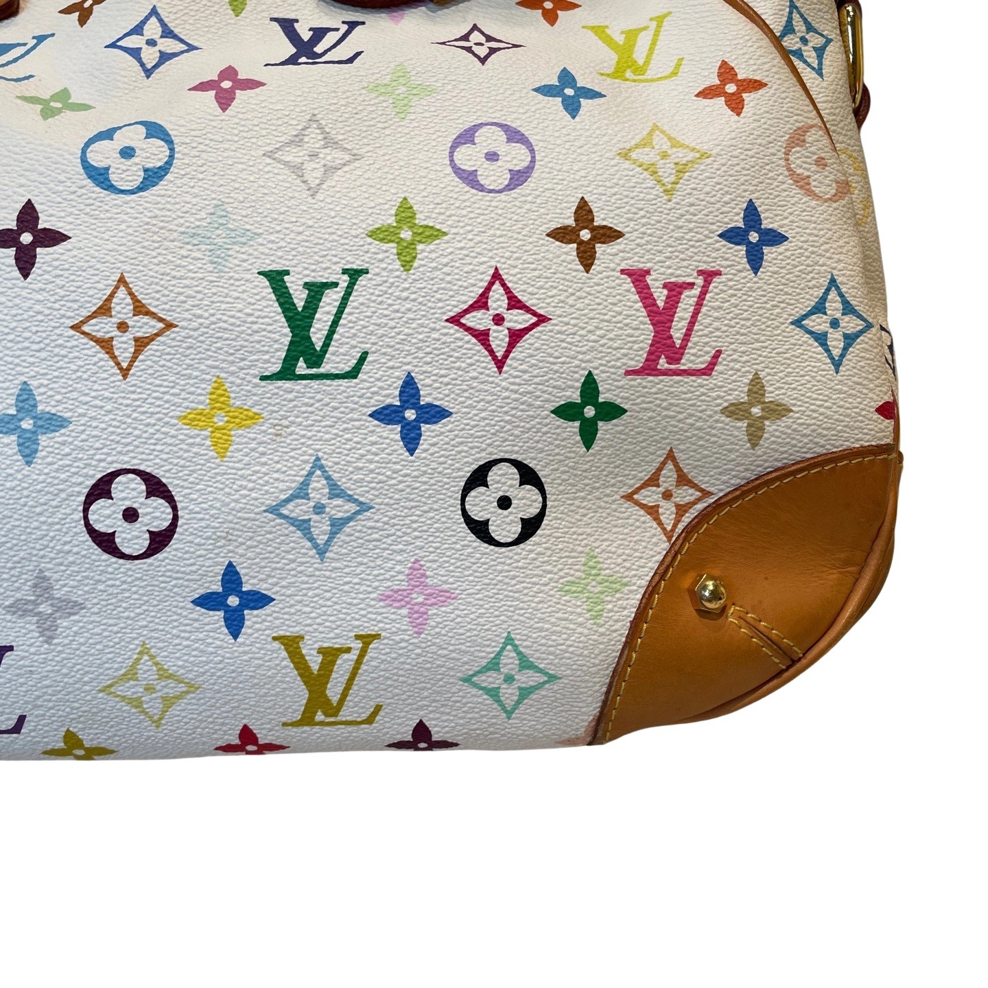 Louis Vuitton Greta Satchel Multicolor Monogram Canvas