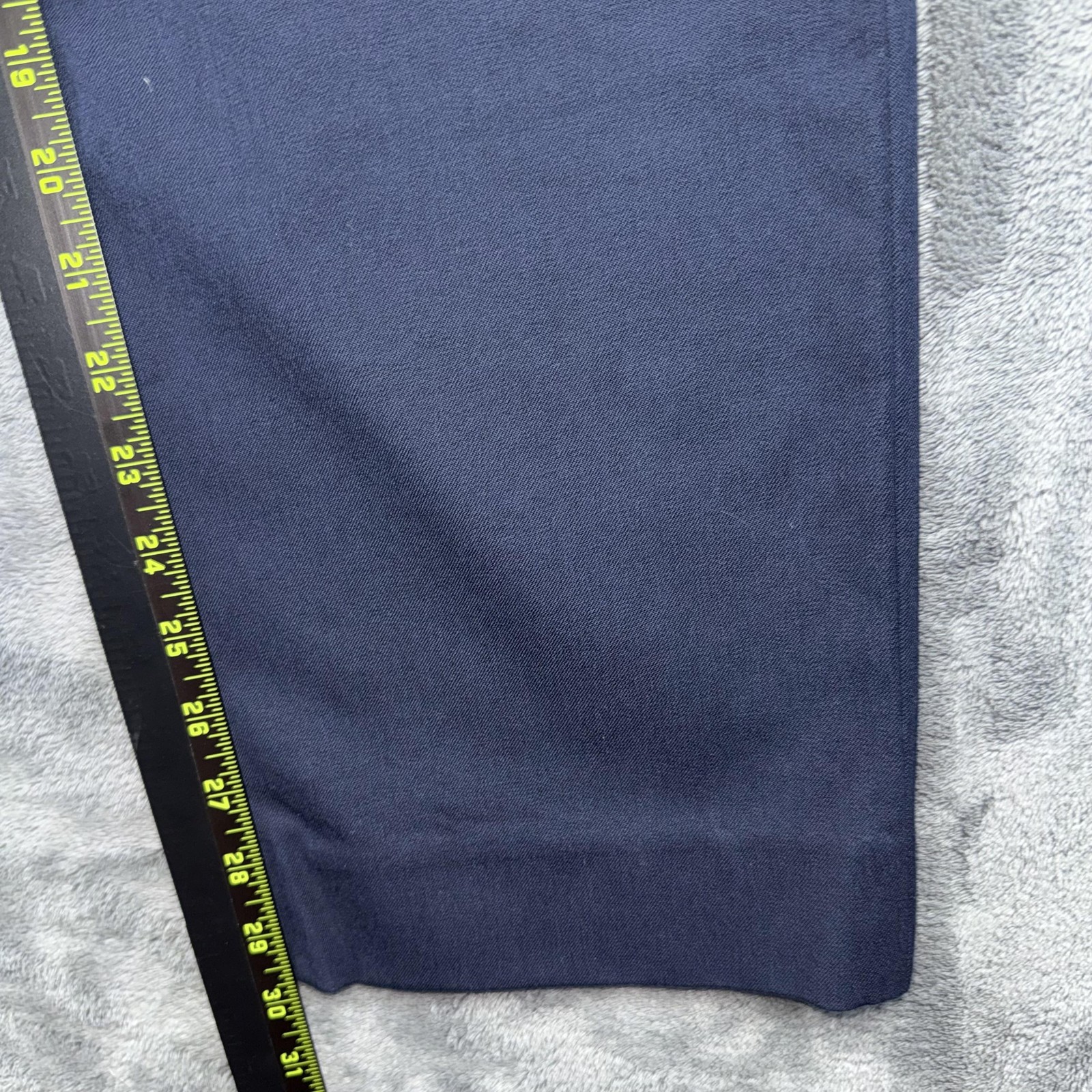 Banana Republic Sloan Pants Womens 12 Blue Twill Slim Ankle Dress Stretch NWT