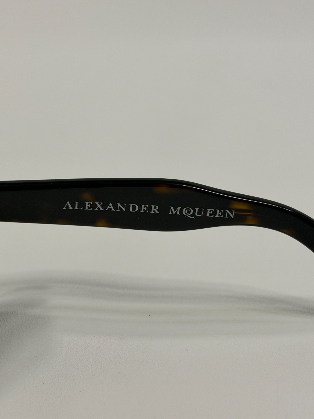 Alexander McQueen AMQ 4082/S Oversized Tortoise Brown Gradient Sunglasses Women
