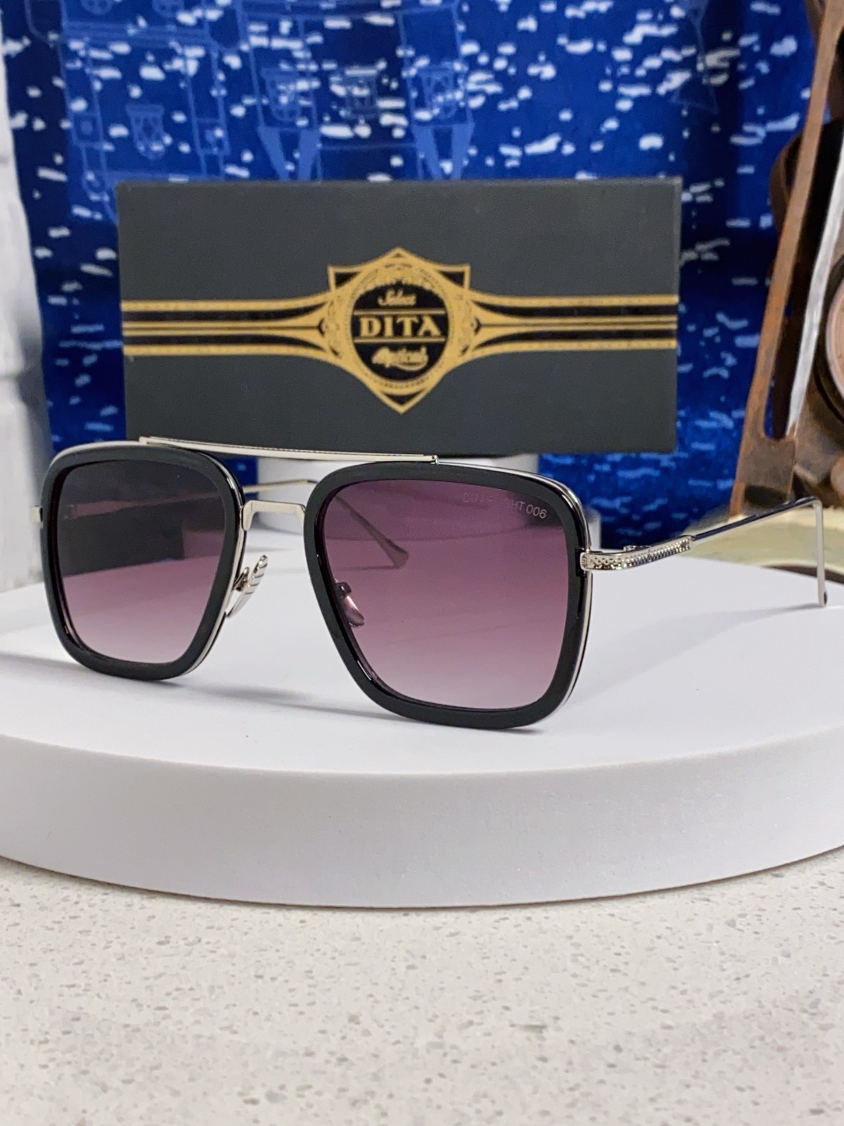 DITA FLIGHT006 DTS7806 Men’s Sunglasses Lens Size 52口22-144mm – With New Case