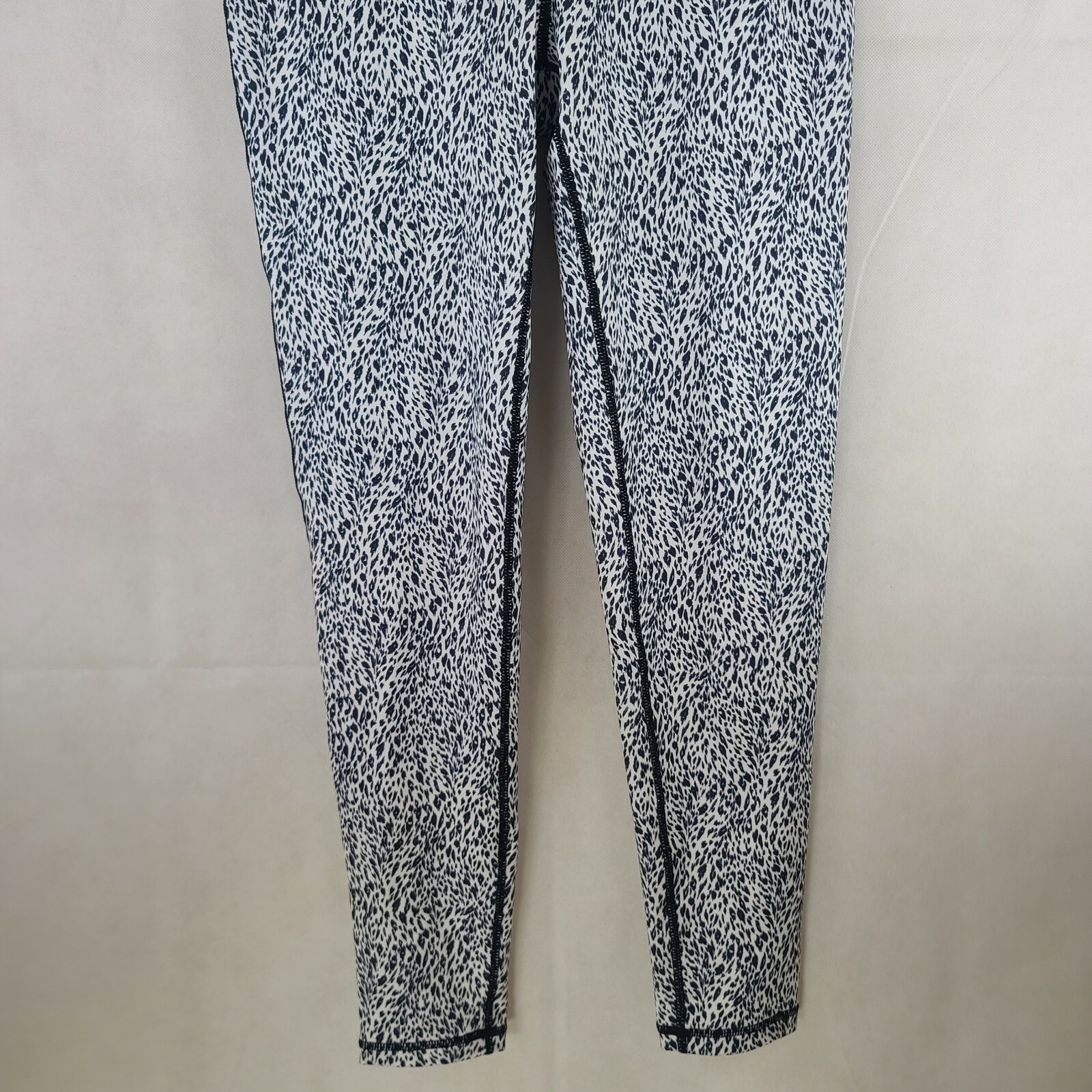 Ideology Pants Leopard Print Leggings High Rise Women White