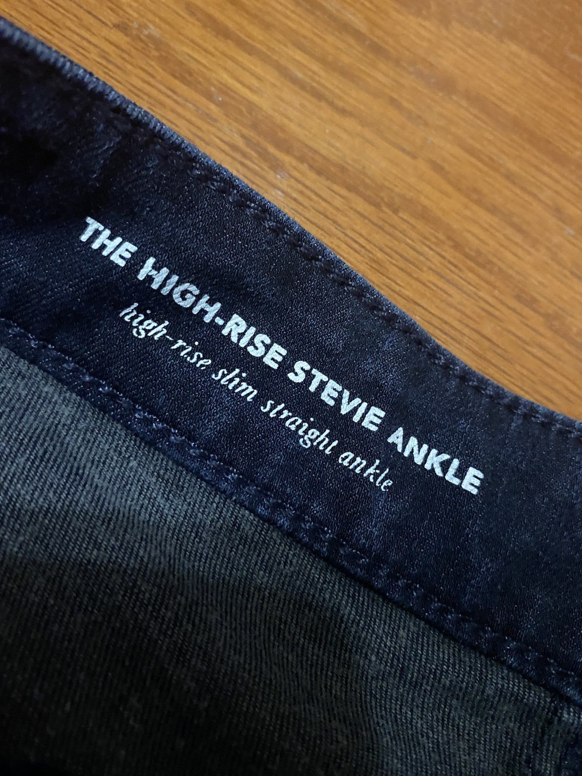 AG Adriano Goldschmied Anthropologie The Stevie Slim Straight Jeans Size 31R