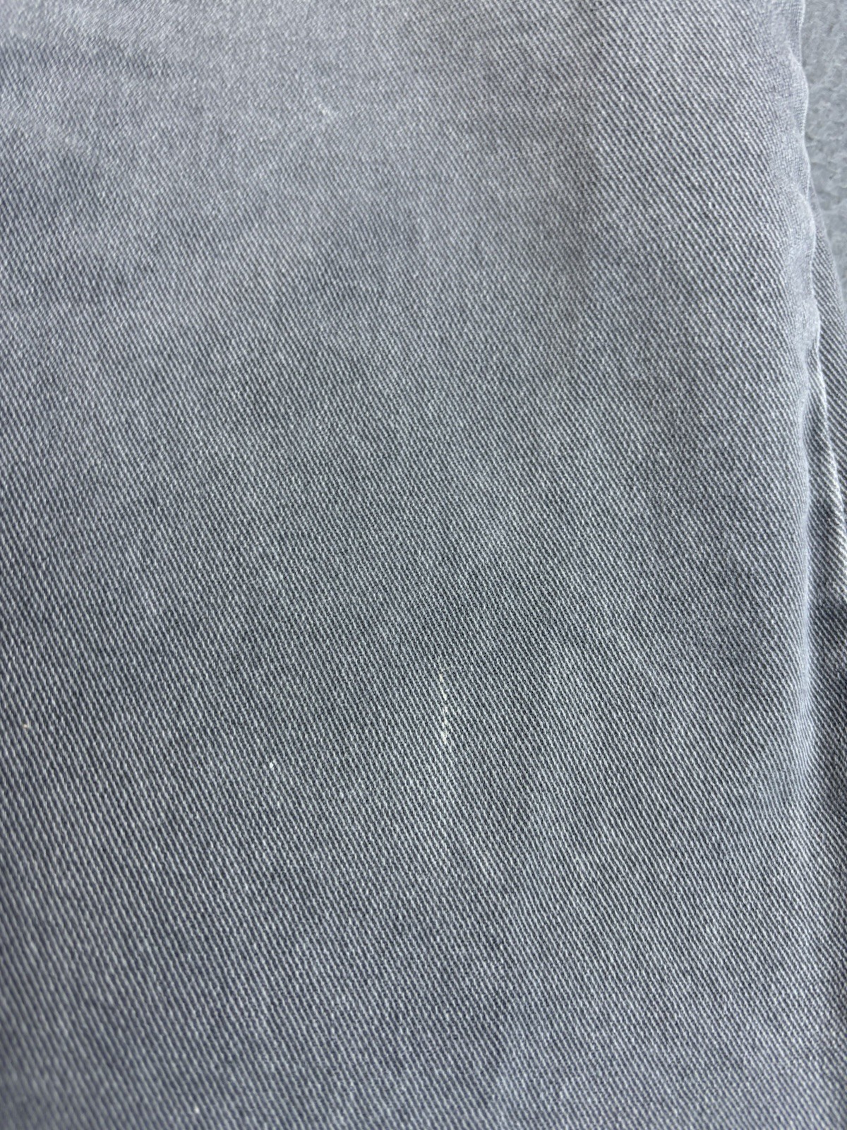 Mott & Bow Straight Fit Jeans Mens Size 32×30 Gray Stretch Denim Hemmed to 32×27