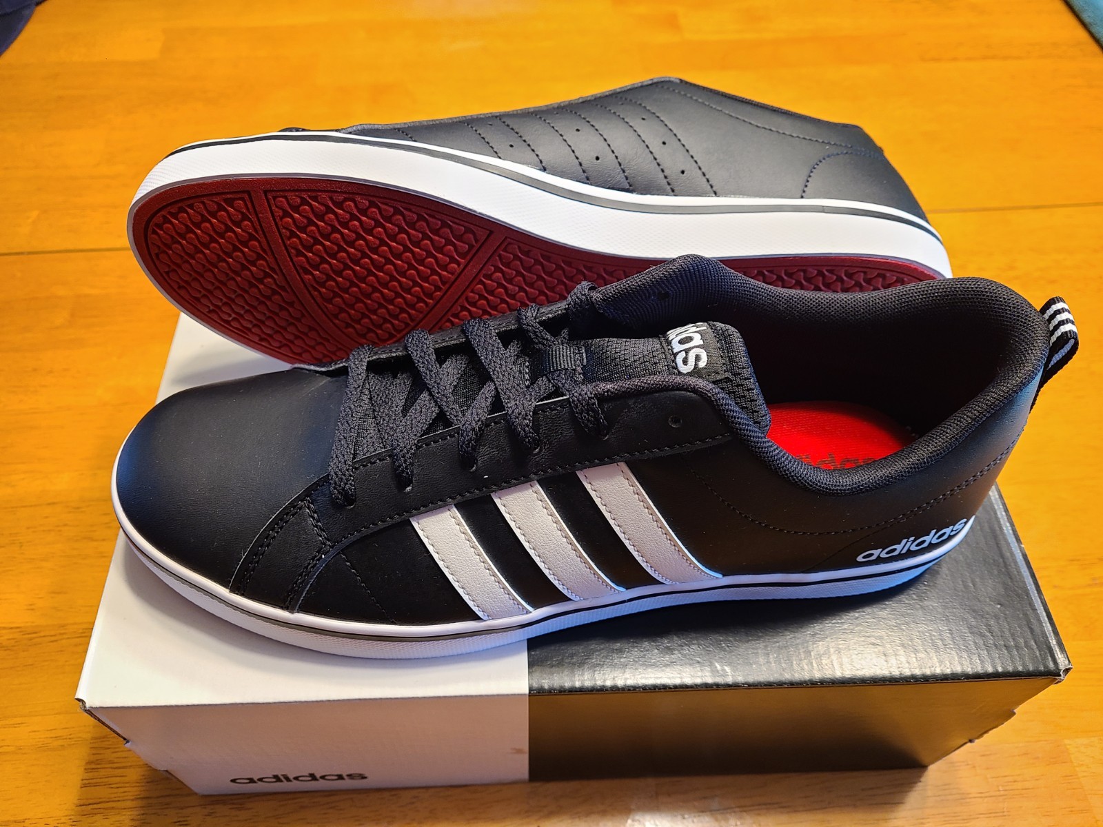 Adidas VS Pace Casual Black B74494 10.5″