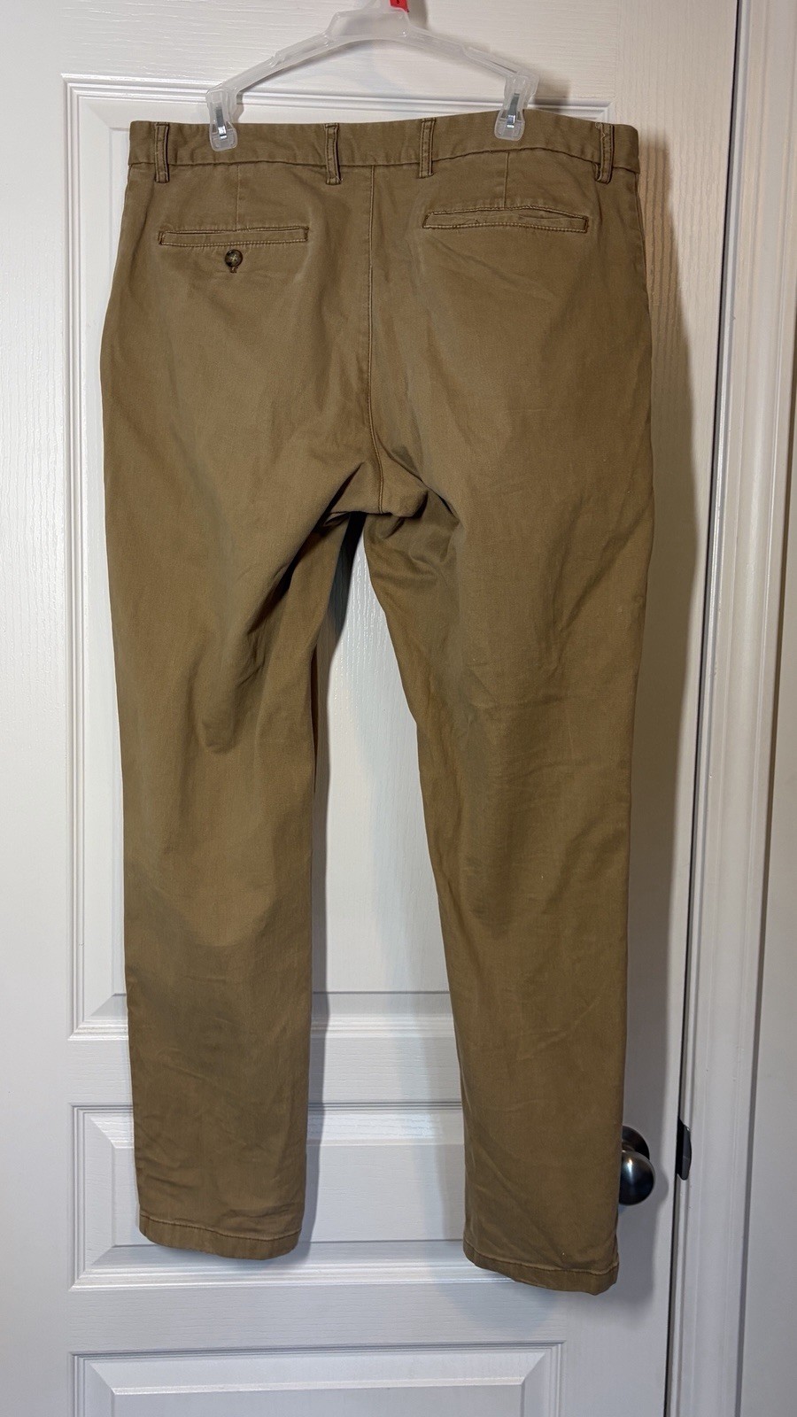Old Navy Bundle Built-In Flex Men’s Beige Twill Chino Khaki Pants Straight 33