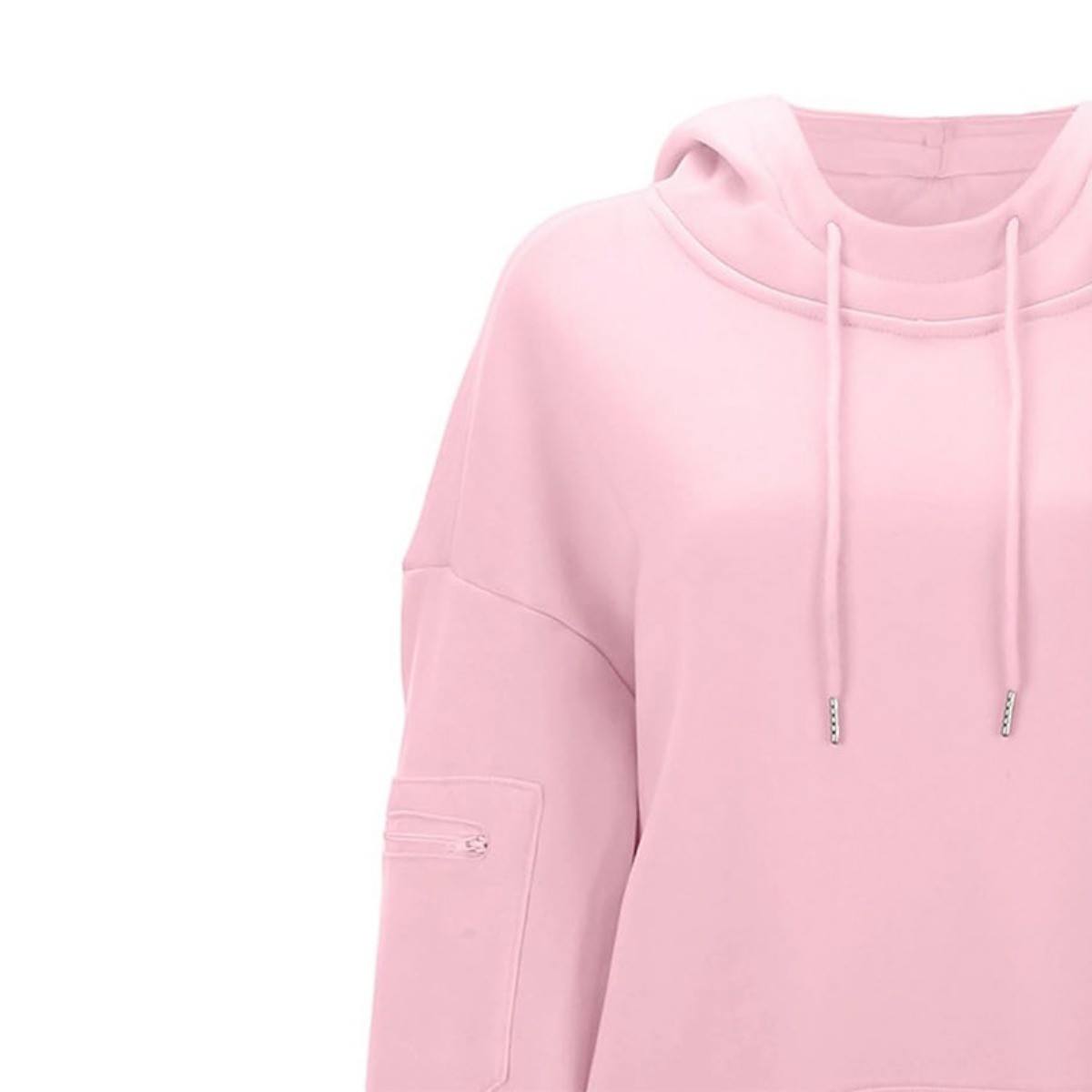 Hoodie with Eye Mask Built In, Airplane Mode Travel Hoodies with Hidden Pockets