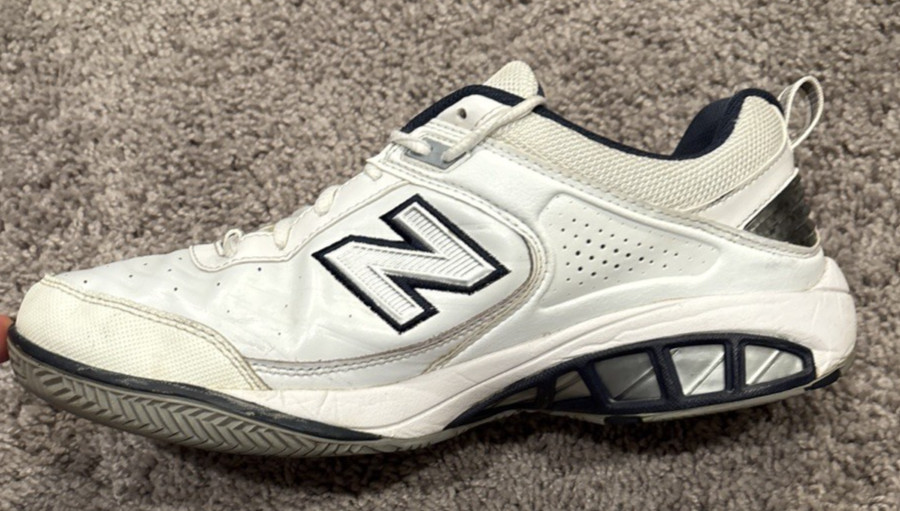 New Balance Mens 806 MC806W White Casual Shoes Sneakers Size 9.5 2E