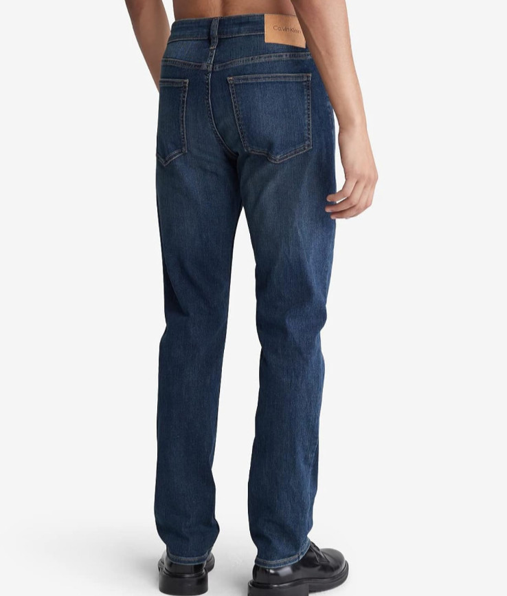 $89 Calvin Klein Men’s Slim High Stretch Jeans – Avedon Dark – 30W x 30L – New