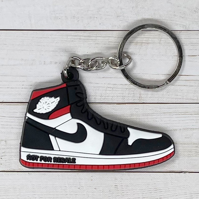**YOU CHOOSE** Air Jordan 1 Mini Sneaker 2D Rubber 2″ Keychain MORE COLORS NEW!