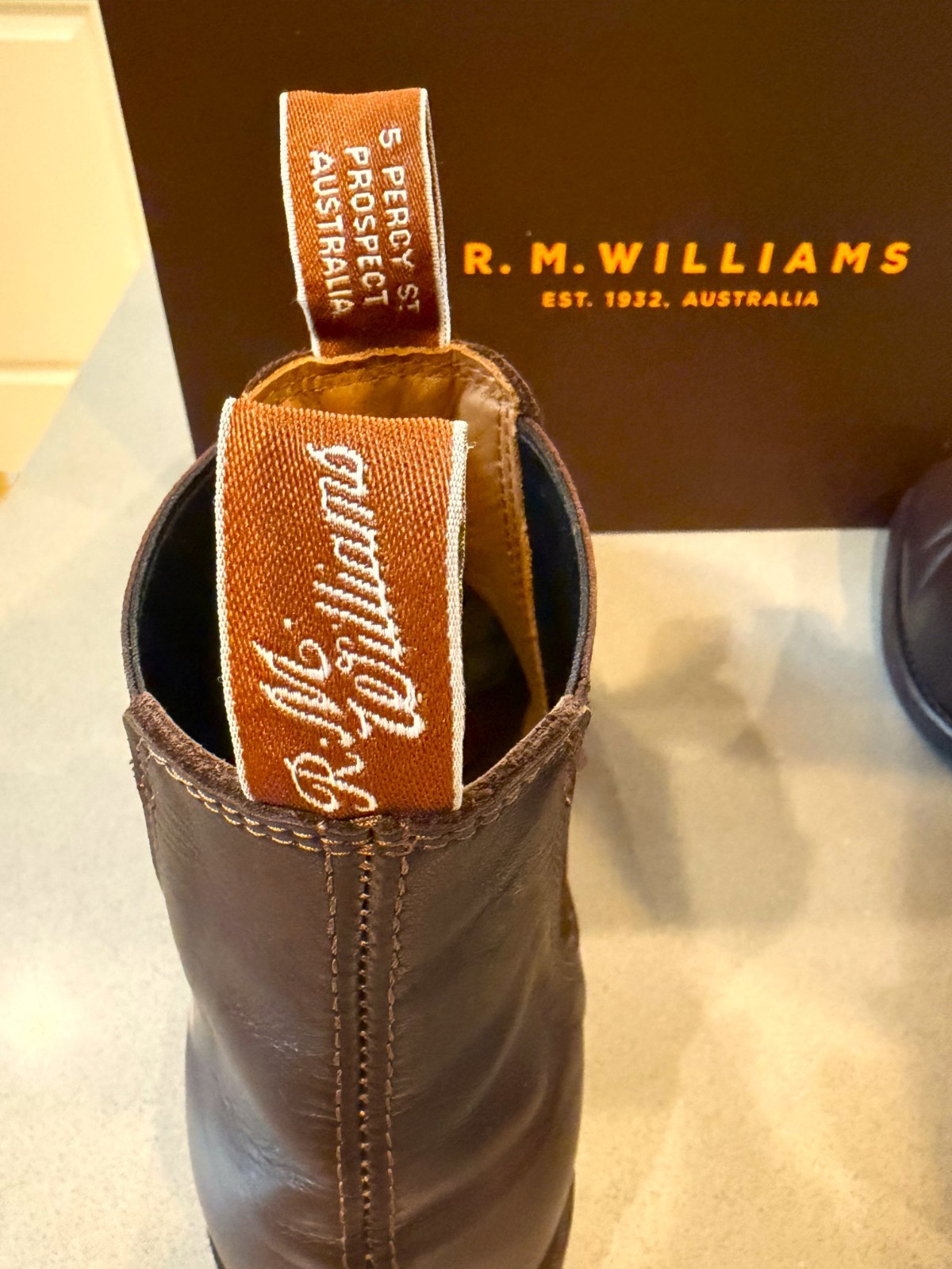 R. M. Williams Hand Made Luxury Men’s Boots – Size 11.5