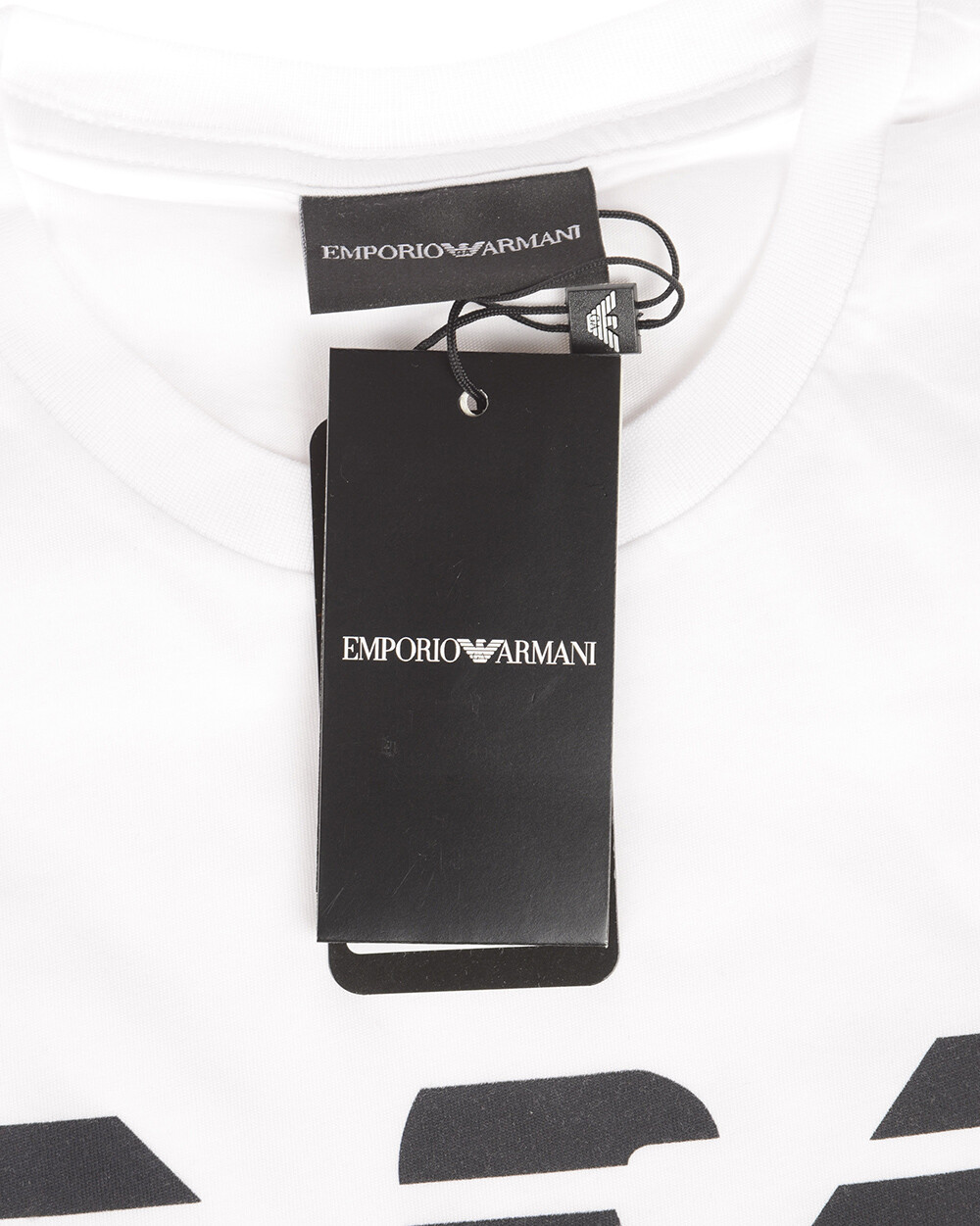 Emporio Armani Black Men’s cotton T-Shirt EA Round Neck,Size M*L*XL*2XL*3XL
