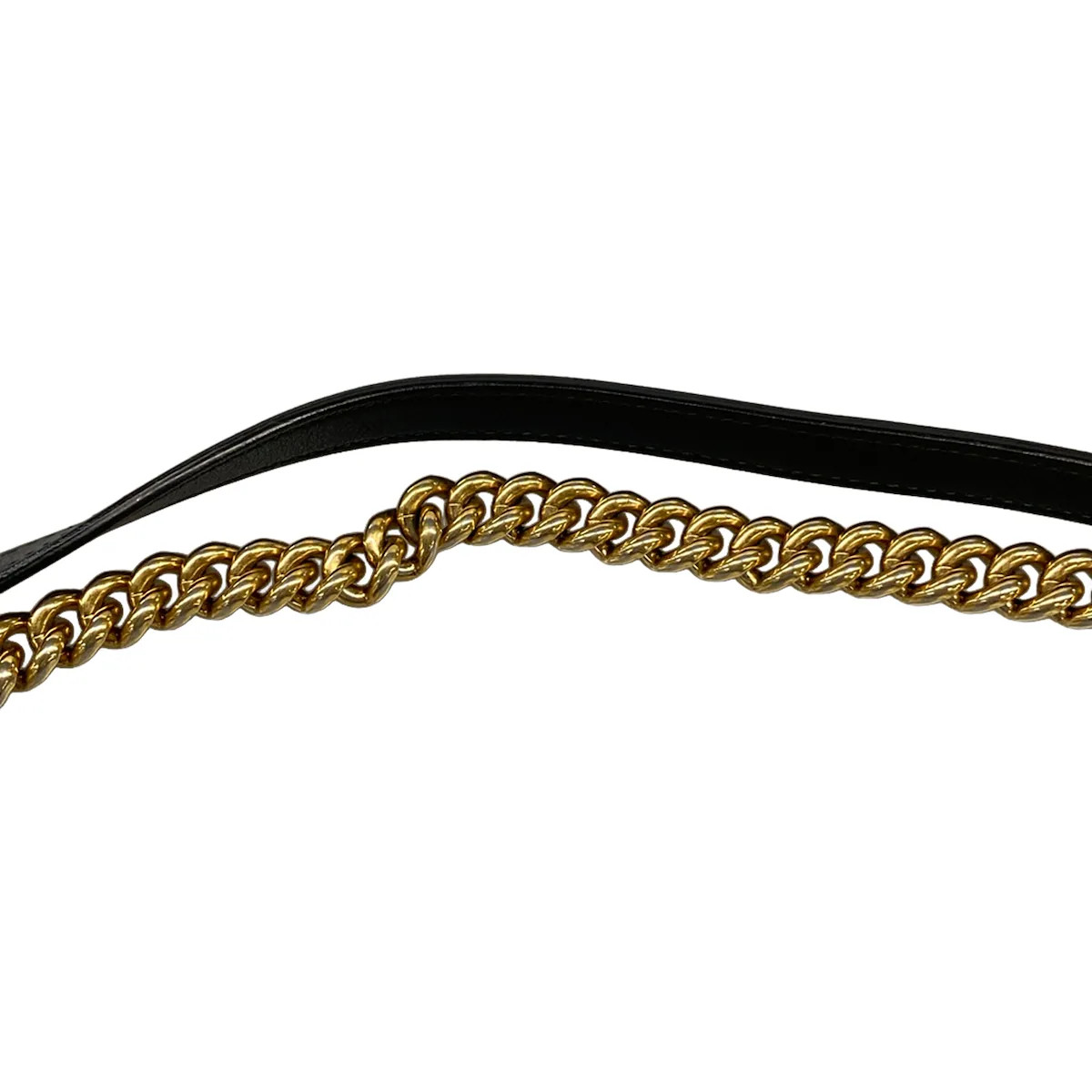 GUCCI GG Marmont Quilting Small Shoulder Bag 443497 Black Leather Shoulder Bag