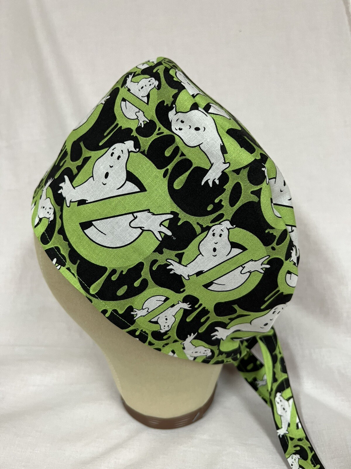 Men/Women Surgical Scrub Cap Lined Ghostbusters Very Cool 100% Cotton