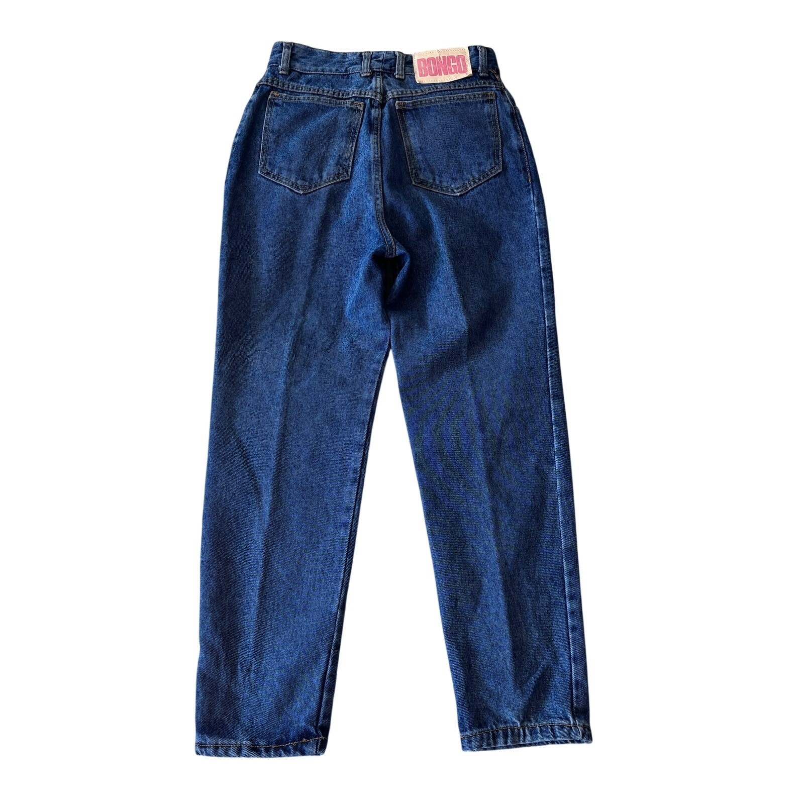 Vintage Bongo High Rise Straight Leg Jeans 100% Cotton Y2K 13