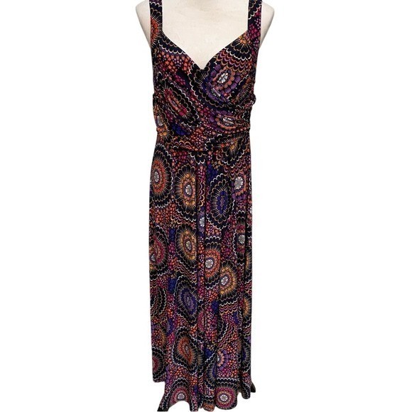 PHASE EIGHT. MAXI DRESS. Beautiful, Multi Colorful Patterns. US 12 = UK 16.