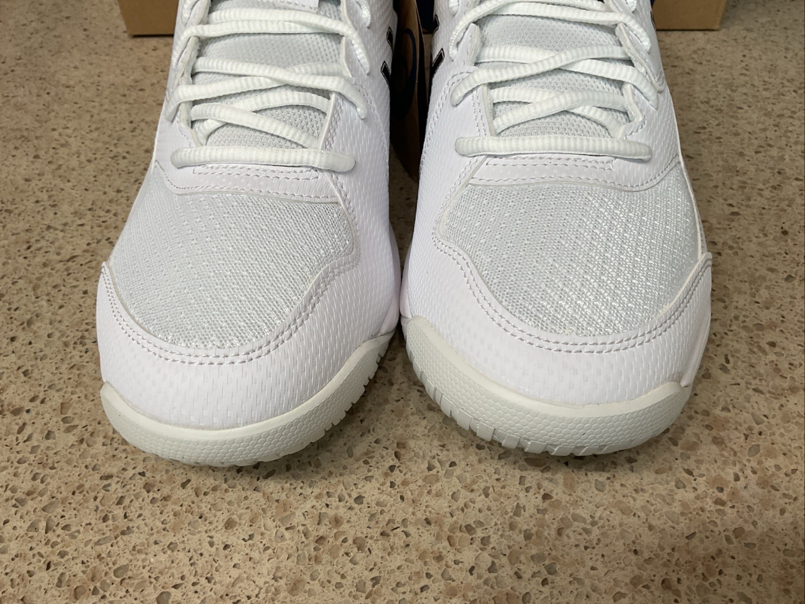 Mens Asics Gel-Dedicate 8 Sneakers Size 12 White/Black 1041A408-101 Shoes New