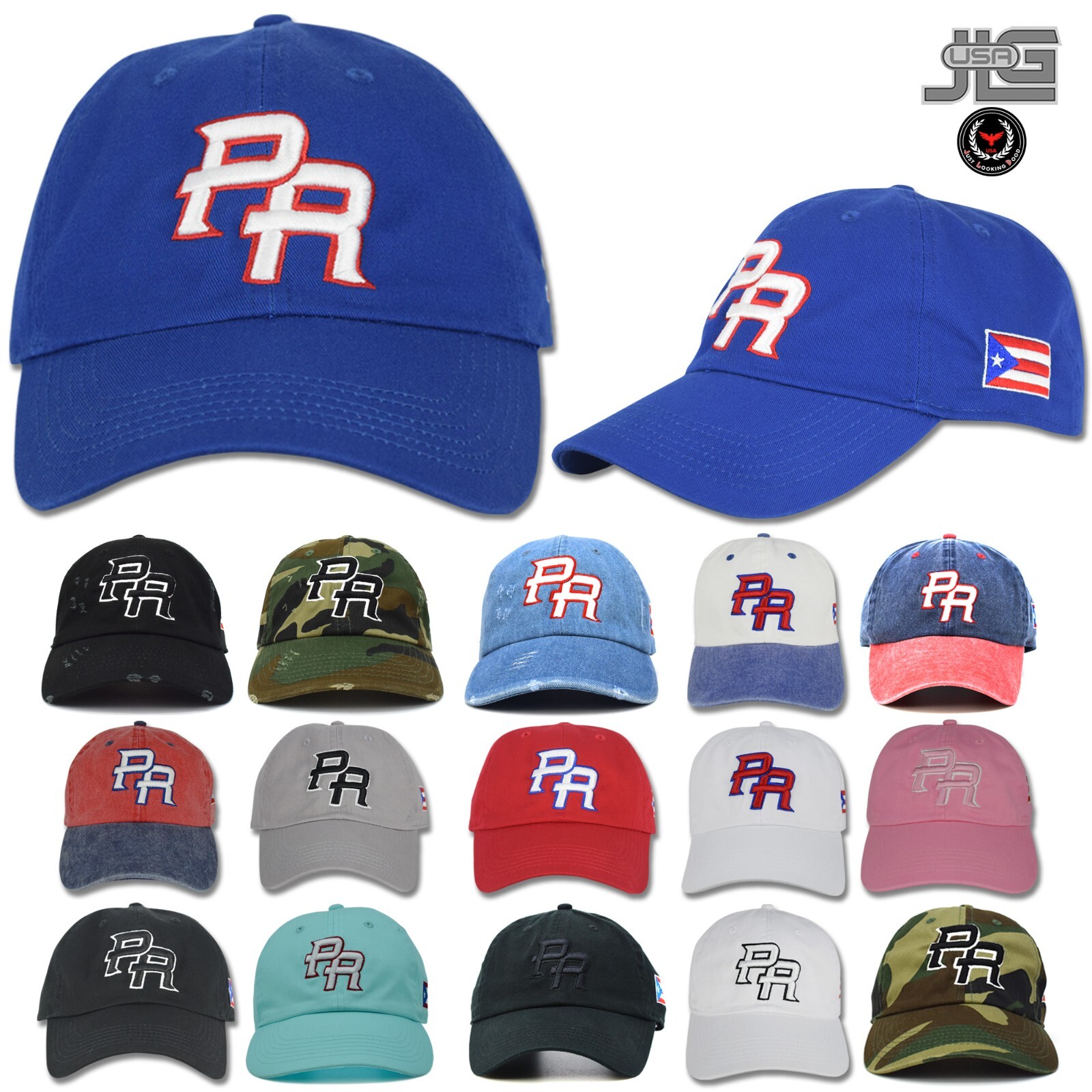 PUERTO RICO Dad Hat Cotton PR hat Style Baseball Cap NEW