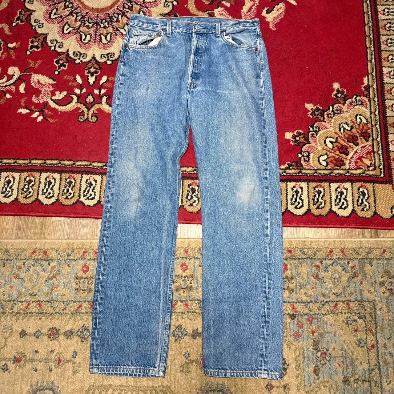 Y2K Vintage Levi’s 501xx blue jeans usa button fly